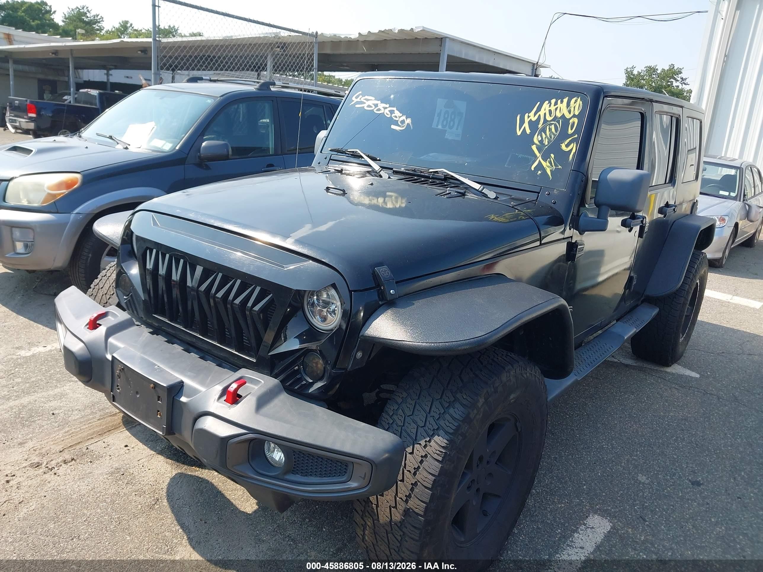 2007 Jeep Wrangler   Black vin: 1J4GA39167L174697