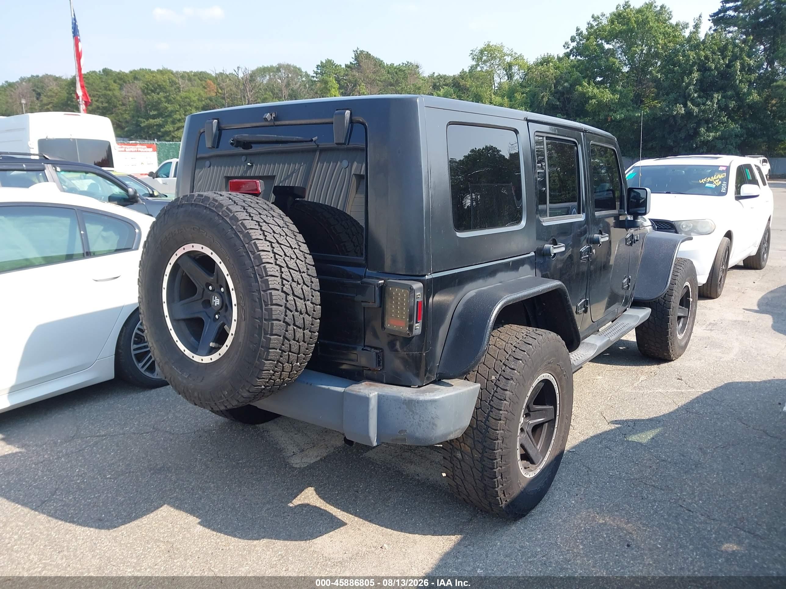 2007 Jeep Wrangler   Black vin: 1J4GA39167L174697