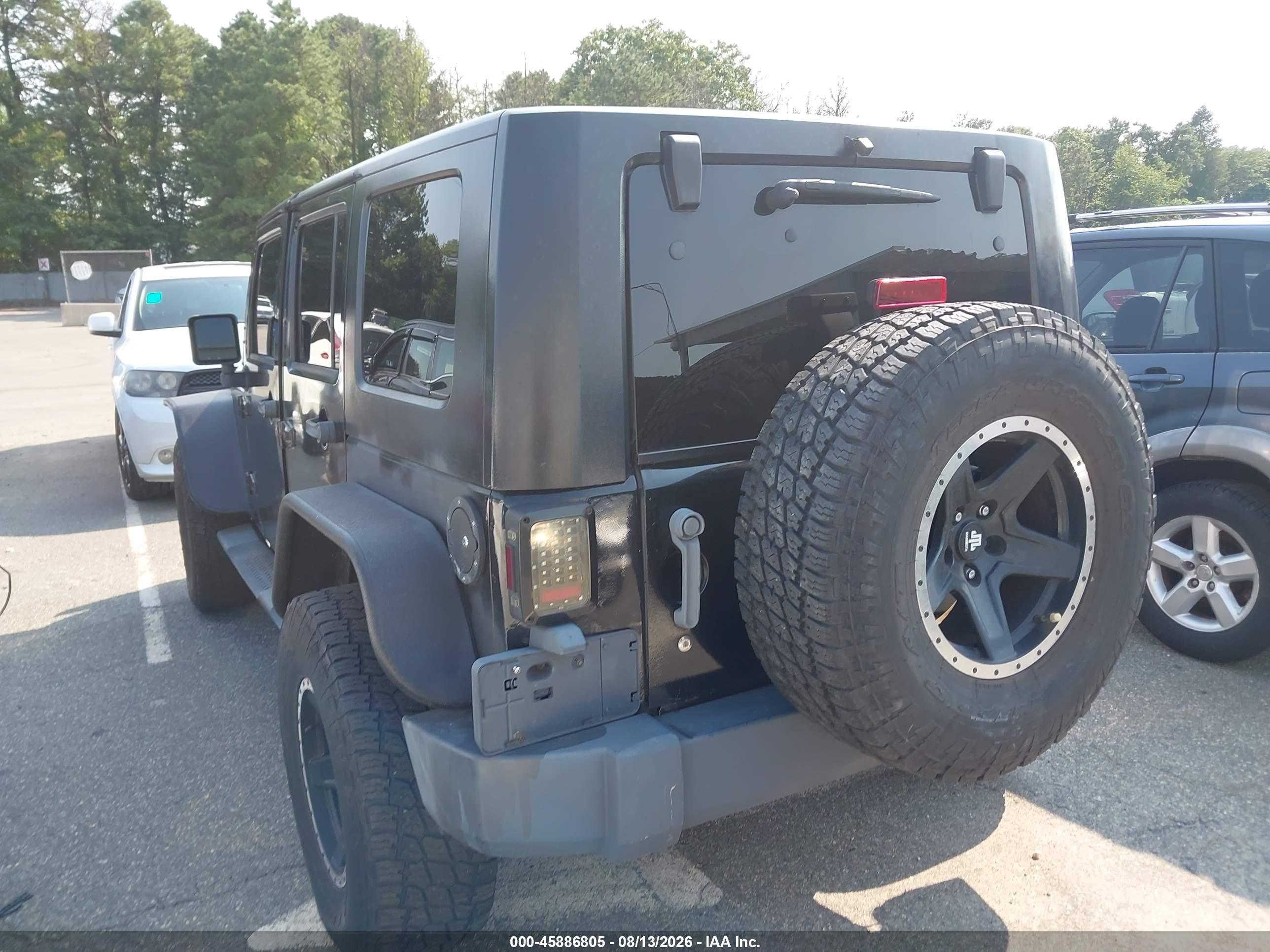 2007 Jeep Wrangler   Black vin: 1J4GA39167L174697