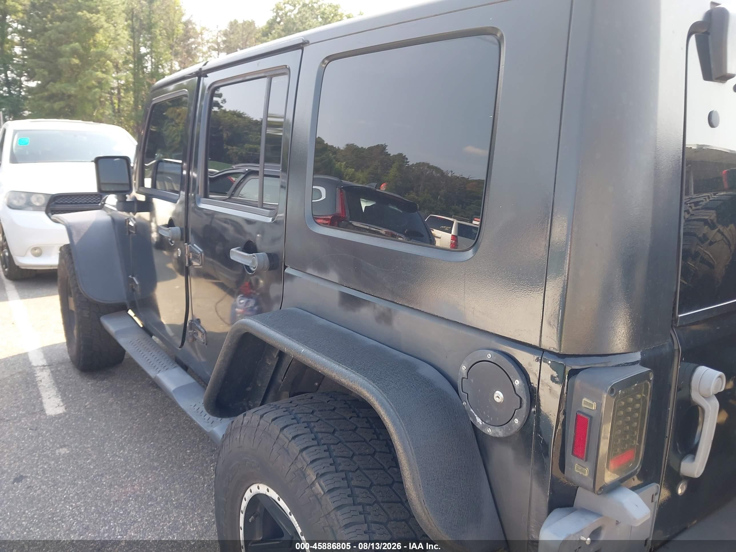 2007 Jeep Wrangler   Black vin: 1J4GA39167L174697