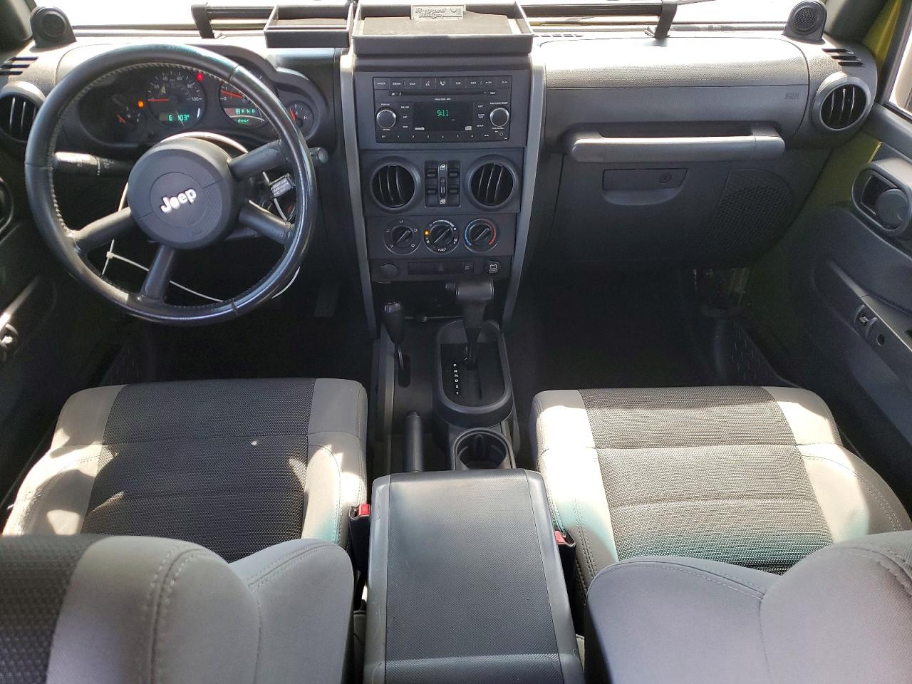 2007 Jeep Wrangler X Green vin: 1J4GA39167L190219