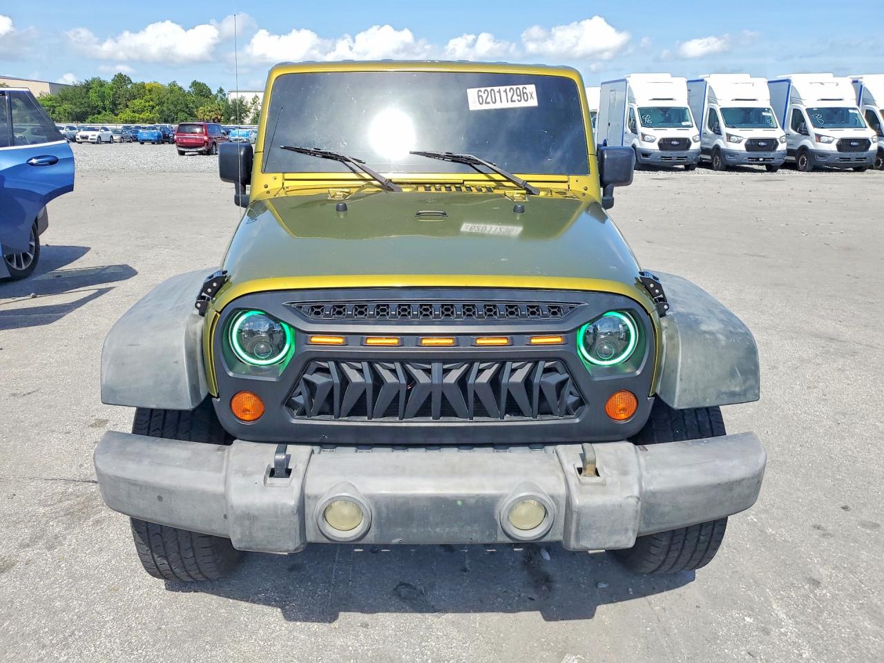 2007 Jeep Wrangler X Green vin: 1J4GA39167L190219