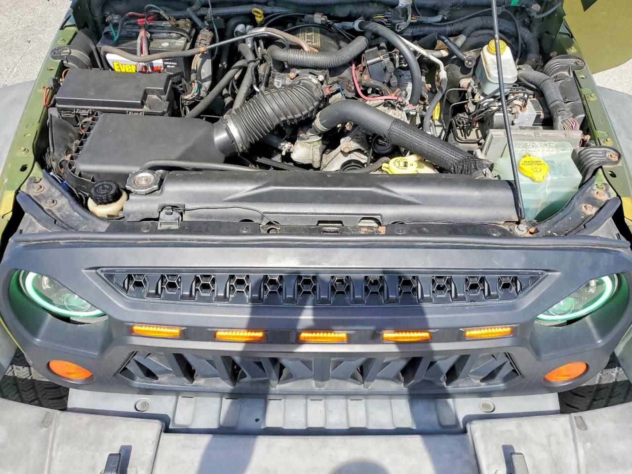 2007 Jeep Wrangler X Green vin: 1J4GA39167L190219