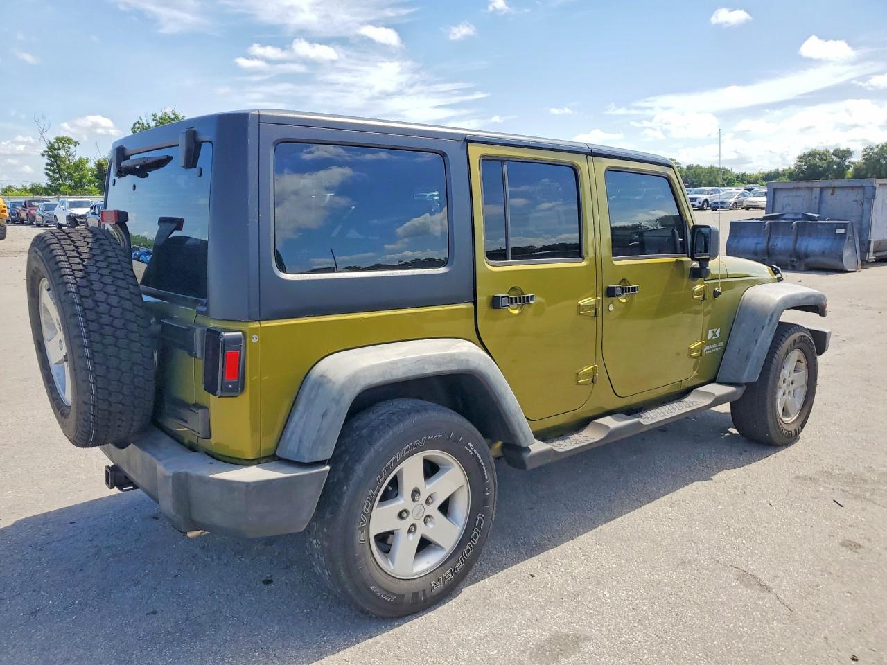 2007 Jeep Wrangler X Green vin: 1J4GA39167L190219