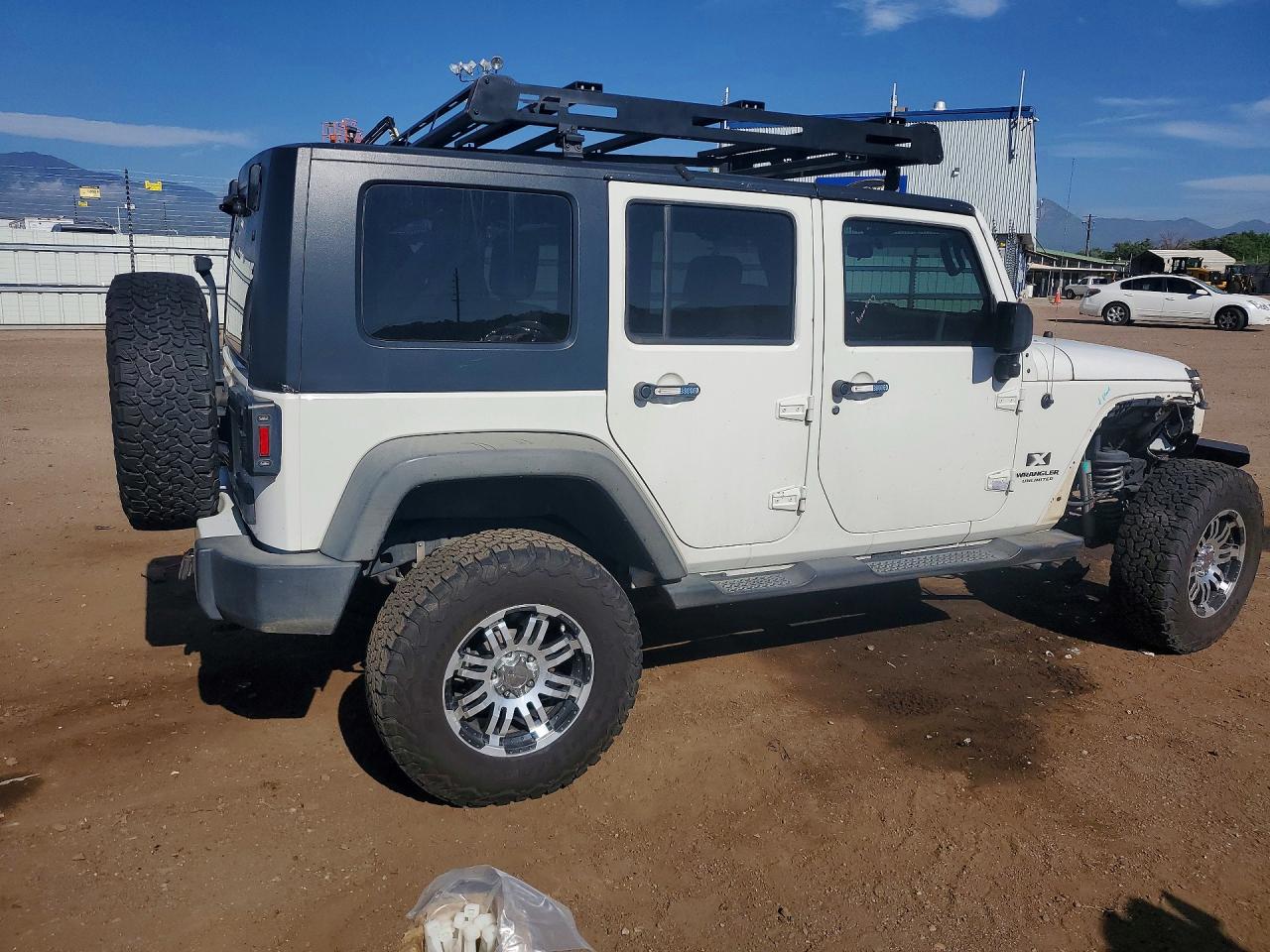 2007 Jeep Wrangler X White vin: 1J4GA39167L201865