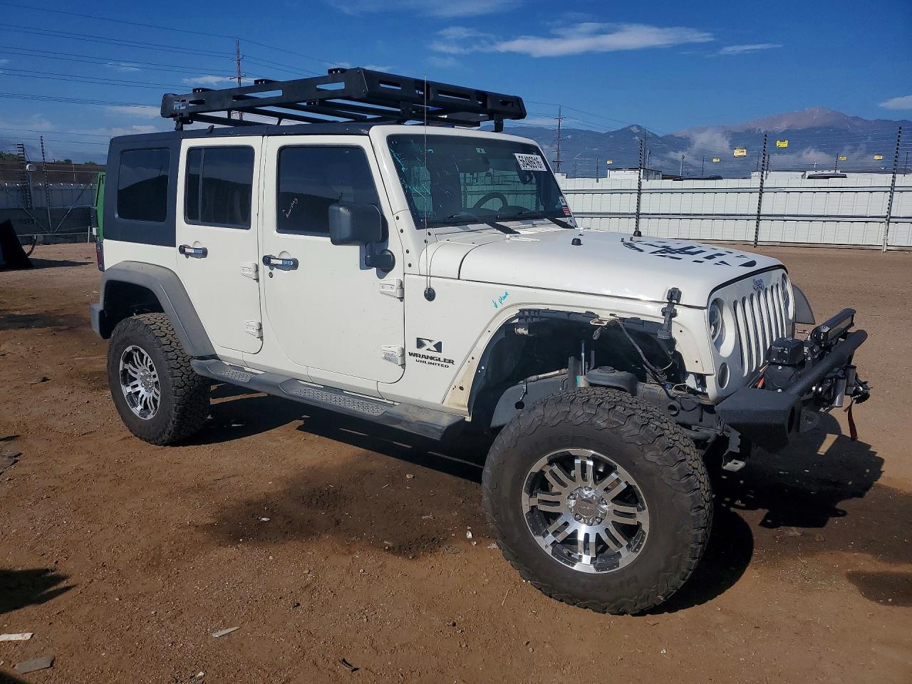 2007 Jeep Wrangler X White vin: 1J4GA39167L201865