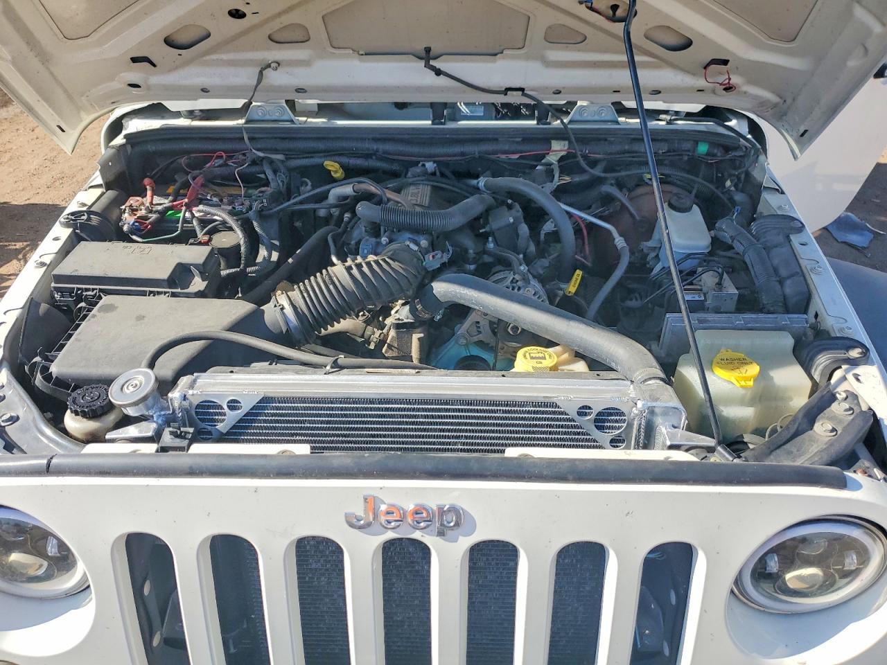 2007 Jeep Wrangler X White vin: 1J4GA39167L201865