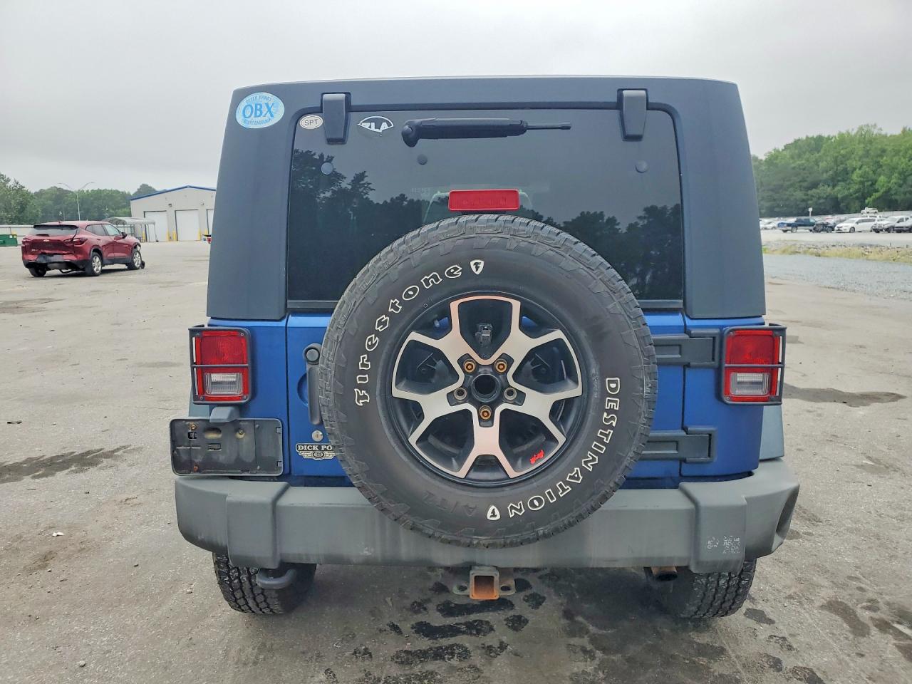 2009 Jeep Wrangler Unlimited X Blue vin: 1J4GA39169L722832