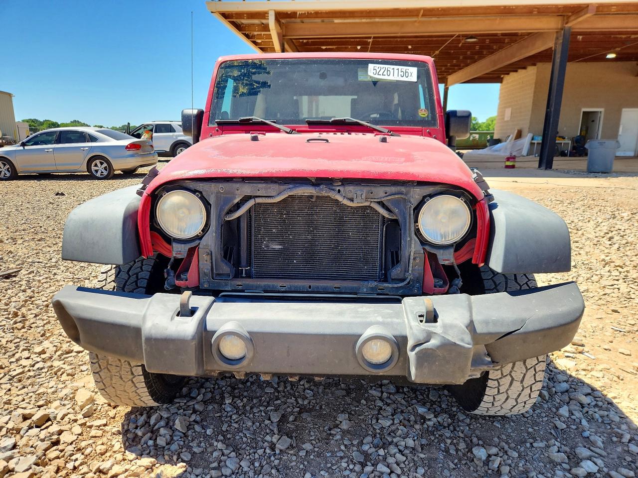 2009 Jeep Wrangler Unlimited X Red vin: 1J4GA39179L704033