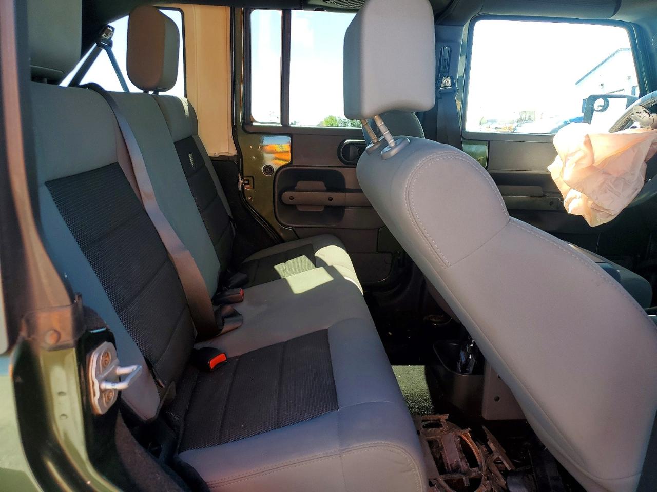 2008 Jeep Wrangler Unlimited X Green vin: 1J4GA39188L564184