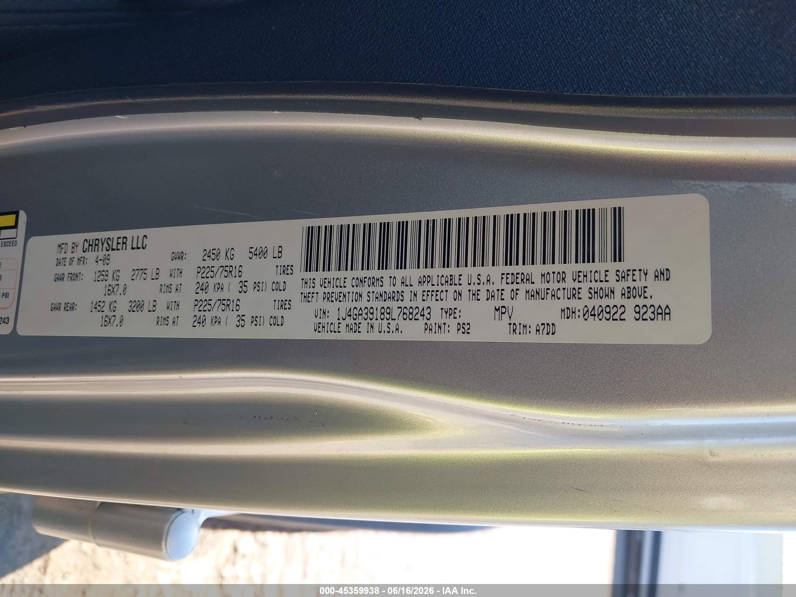 2009 Jeep Wrangler Unlimited X Silver vin: 1J4GA39189L768243