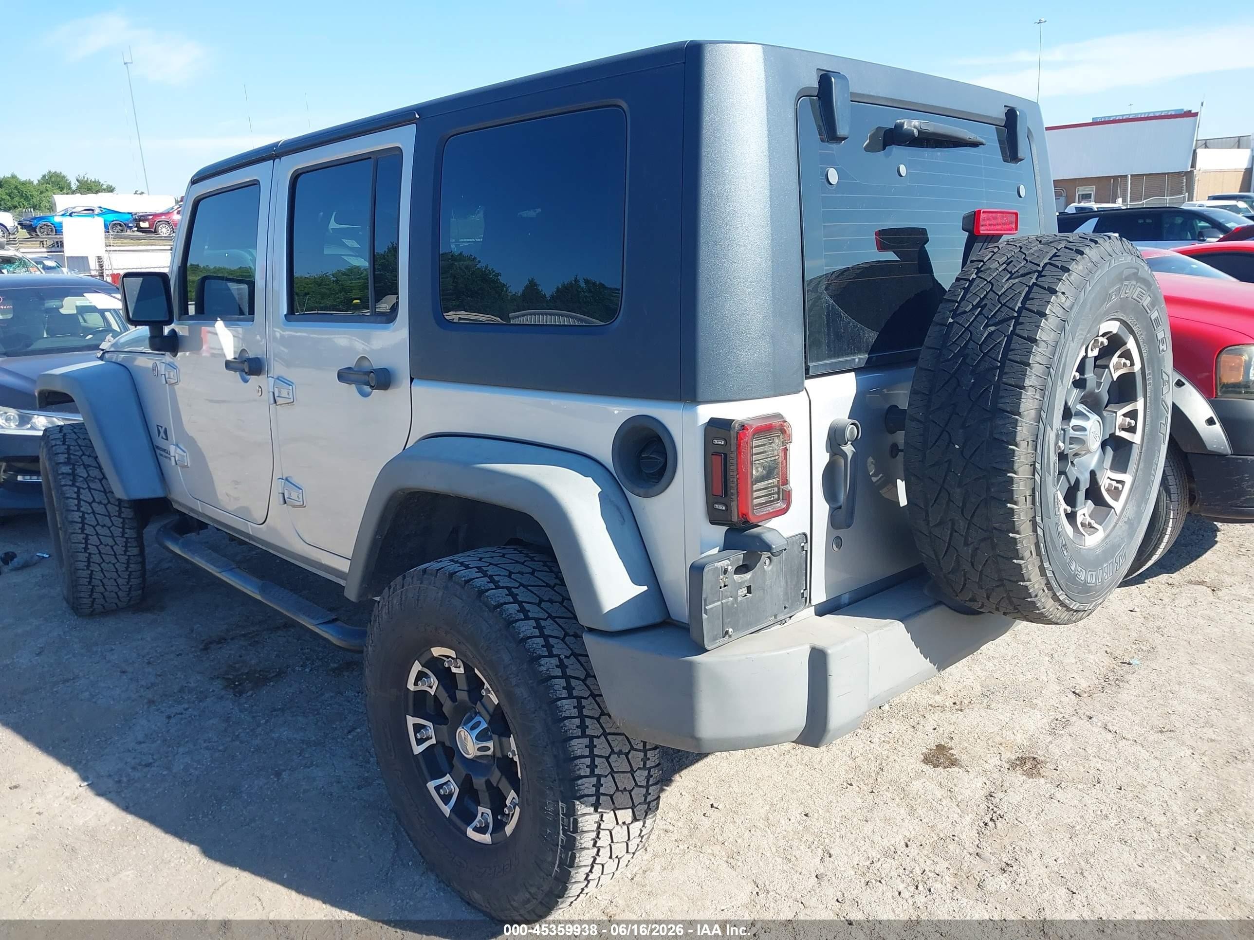 2009 Jeep Wrangler Unlimited X Silver vin: 1J4GA39189L768243
