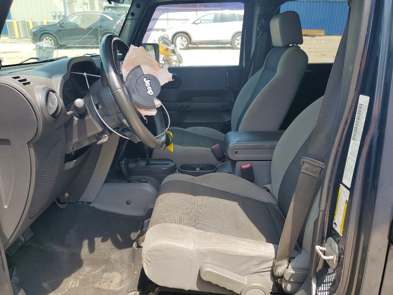2007 Jeep Wrangler X Charcoal vin: 1J4GA39197L172541