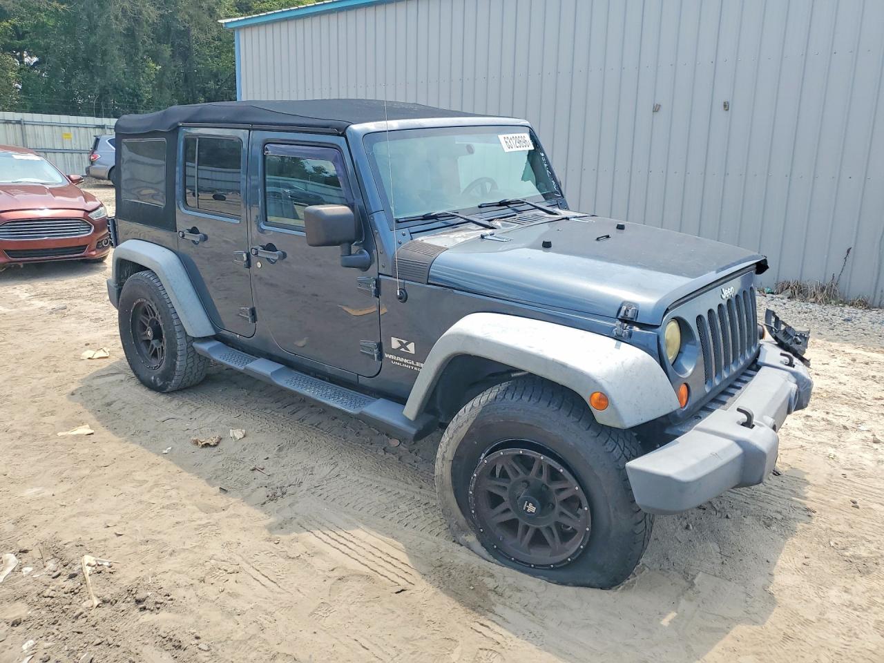 2007 Jeep Wrangler X Charcoal vin: 1J4GA39197L172541