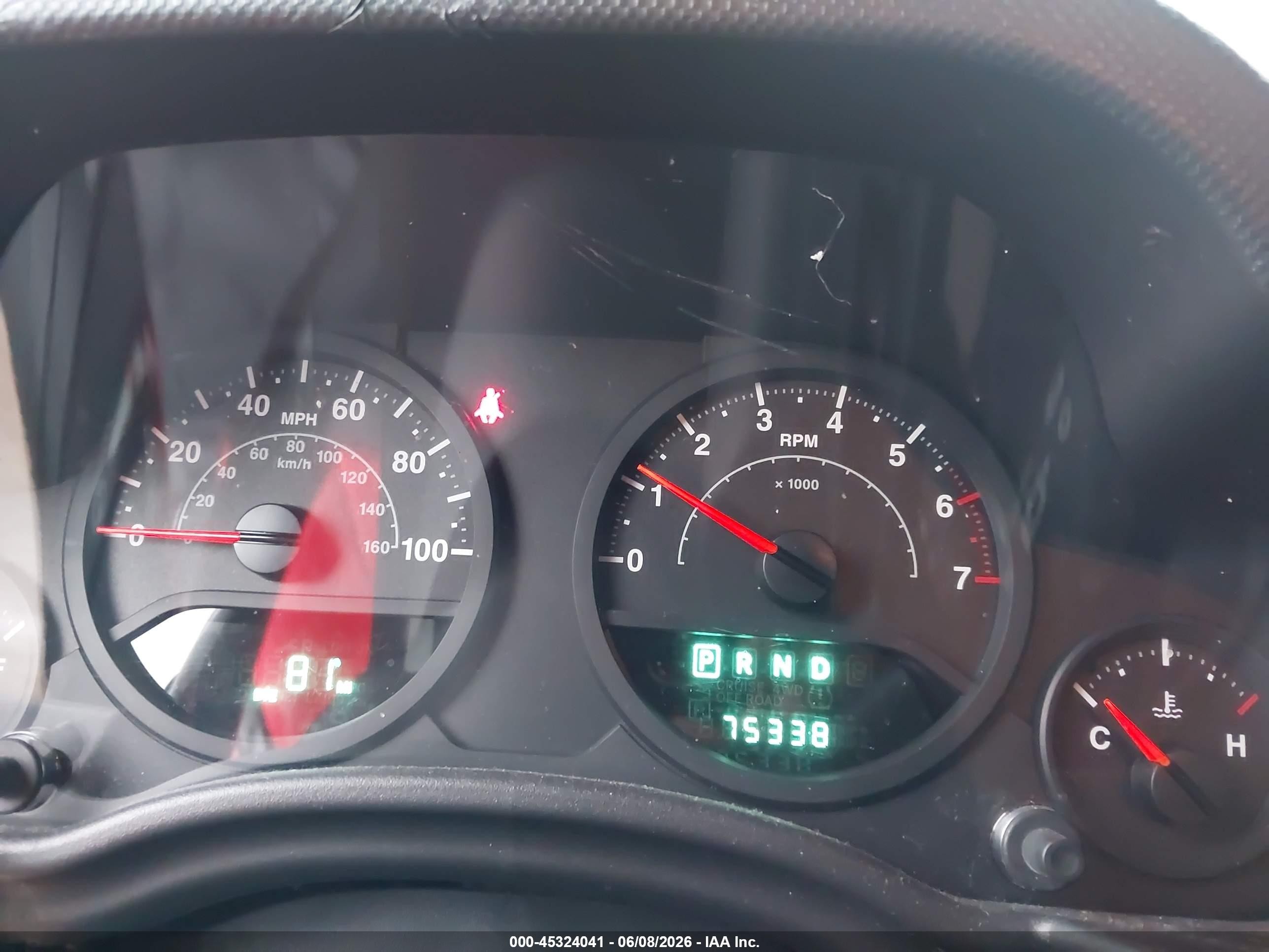2008 Jeep Wrangler Unlimited X Красный vin: 1J4GA39198L636400