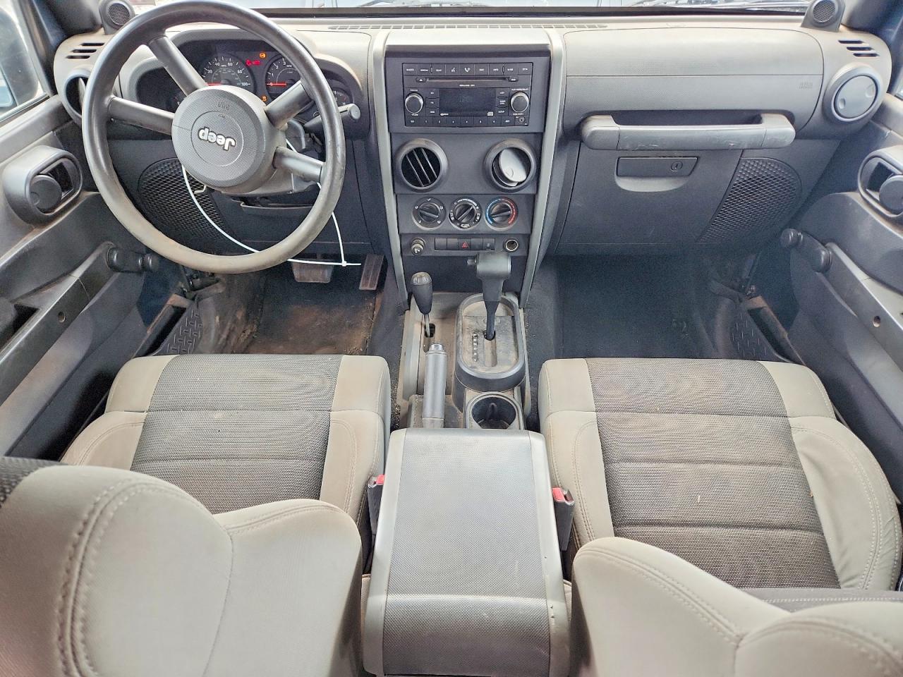 2007 Jeep Wrangler X Blue vin: 1J4GA391X7L207782