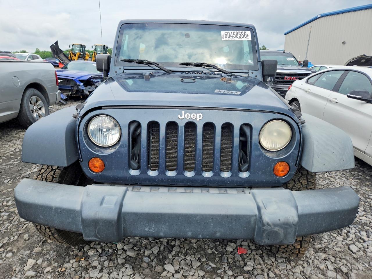 2007 Jeep Wrangler X Blue vin: 1J4GA391X7L207782
