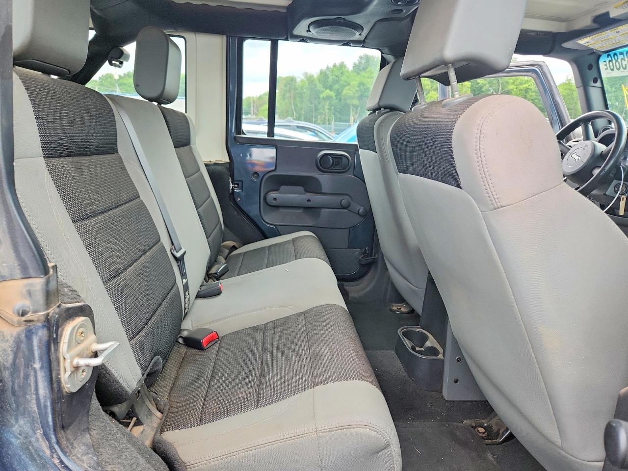 2007 Jeep Wrangler X Blue vin: 1J4GA391X7L207782
