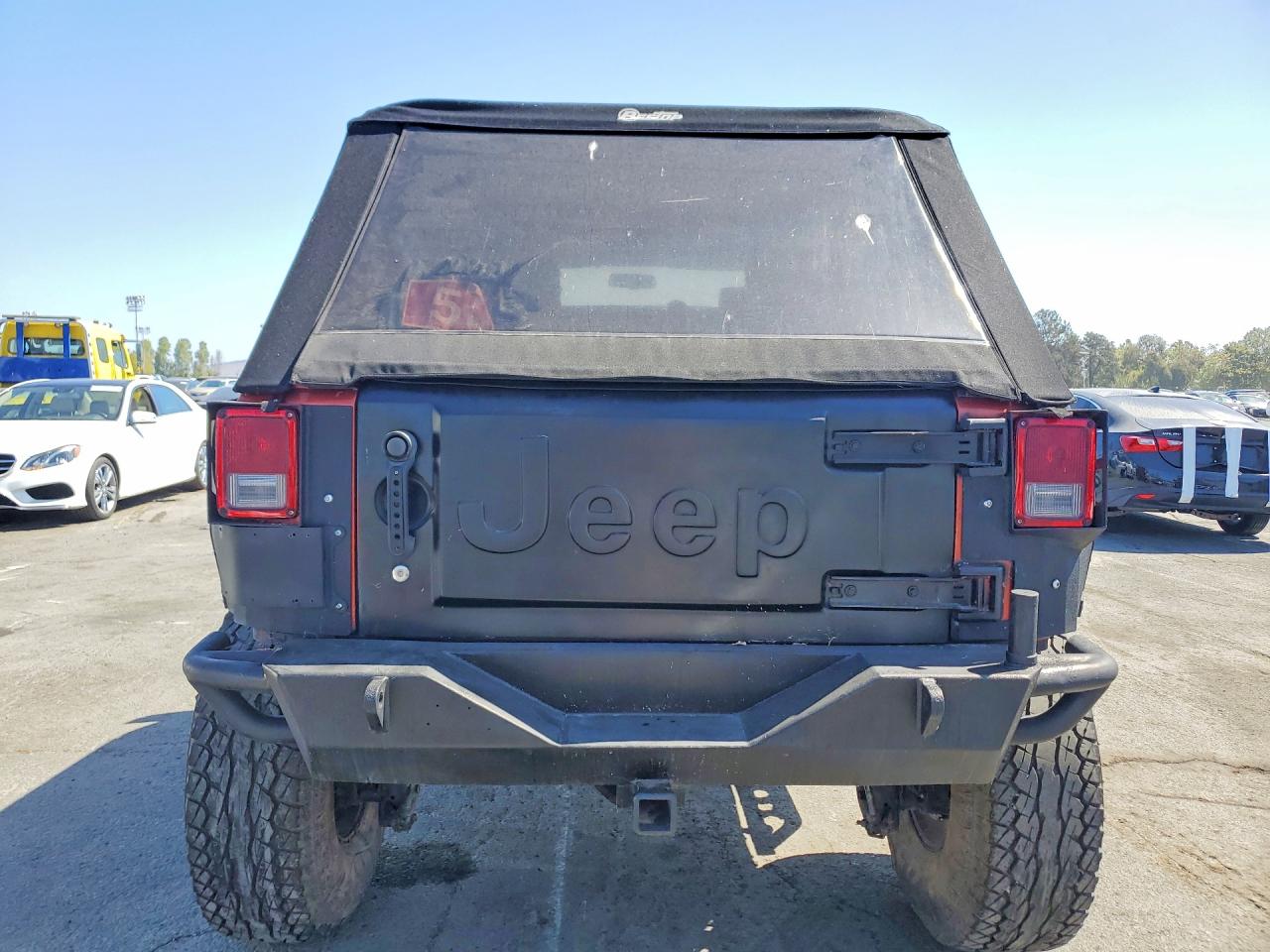 2009 Jeep Wrangler Unlimited X Orange vin: 1J4GA391X9L772259
