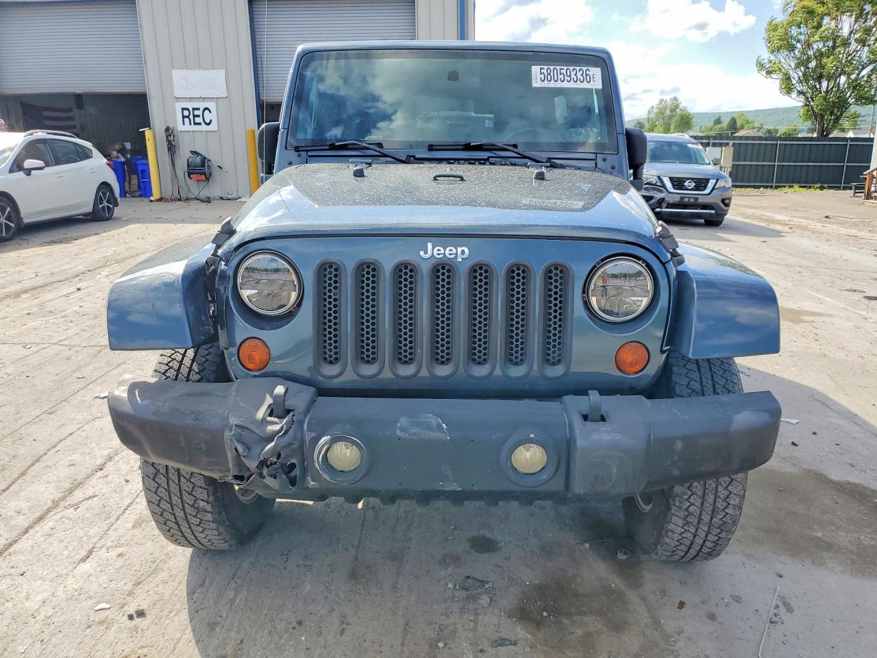 2008 Jeep Wrangler Unlimited Sahara Charcoal vin: 1J4GA59108L604558