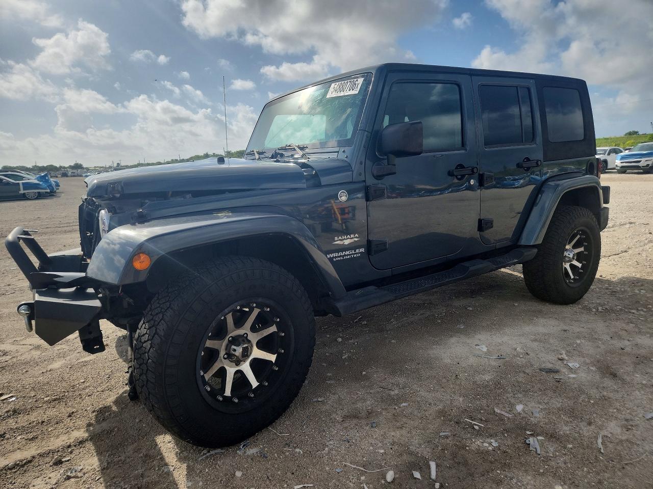 2008 Jeep Wrangler Unlimited Sahara Gray vin: 1J4GA59118L595689