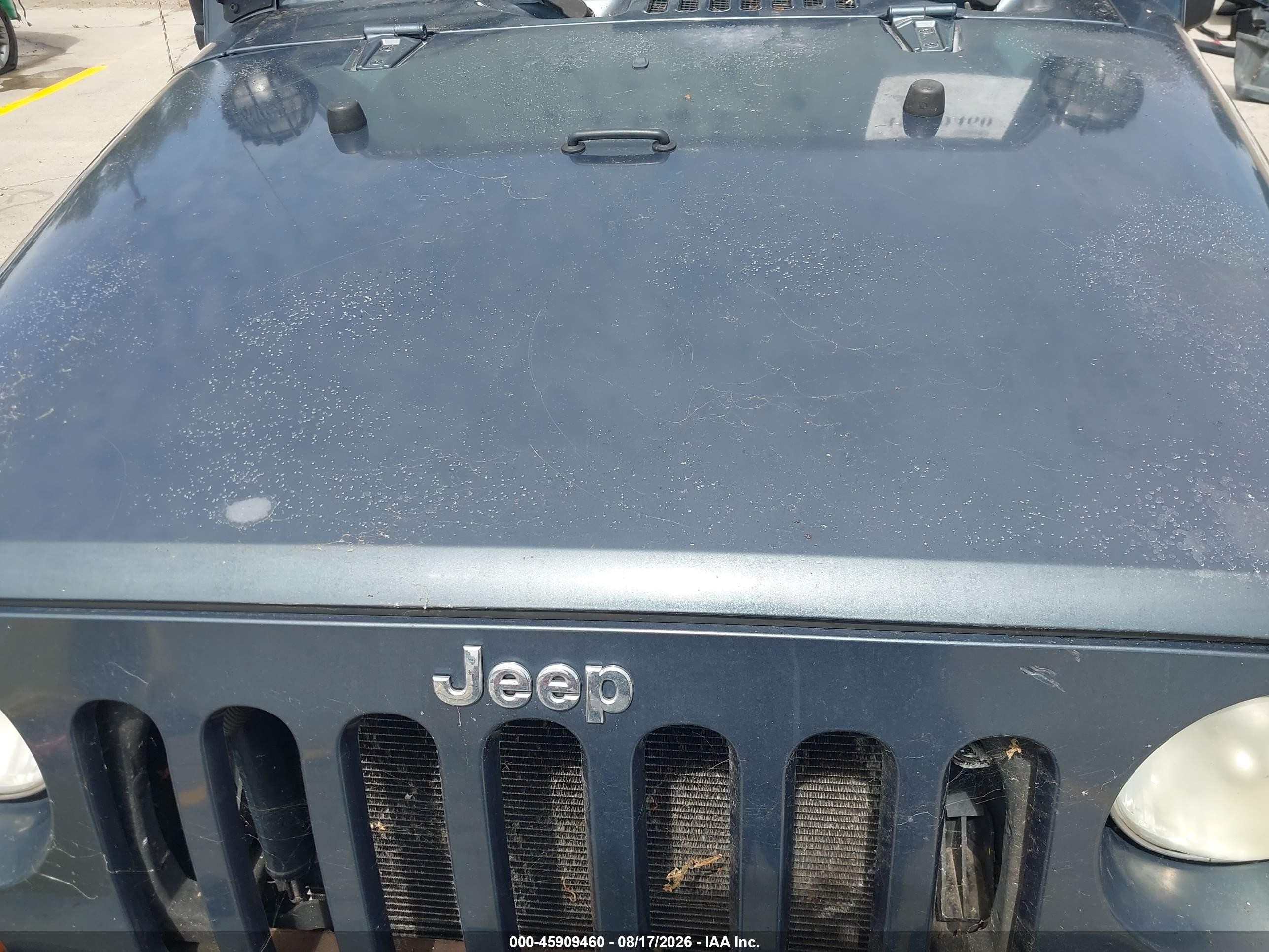2007 Jeep Wrangler Unlimited Sahara Turquoise vin: 1J4GA59127L162266