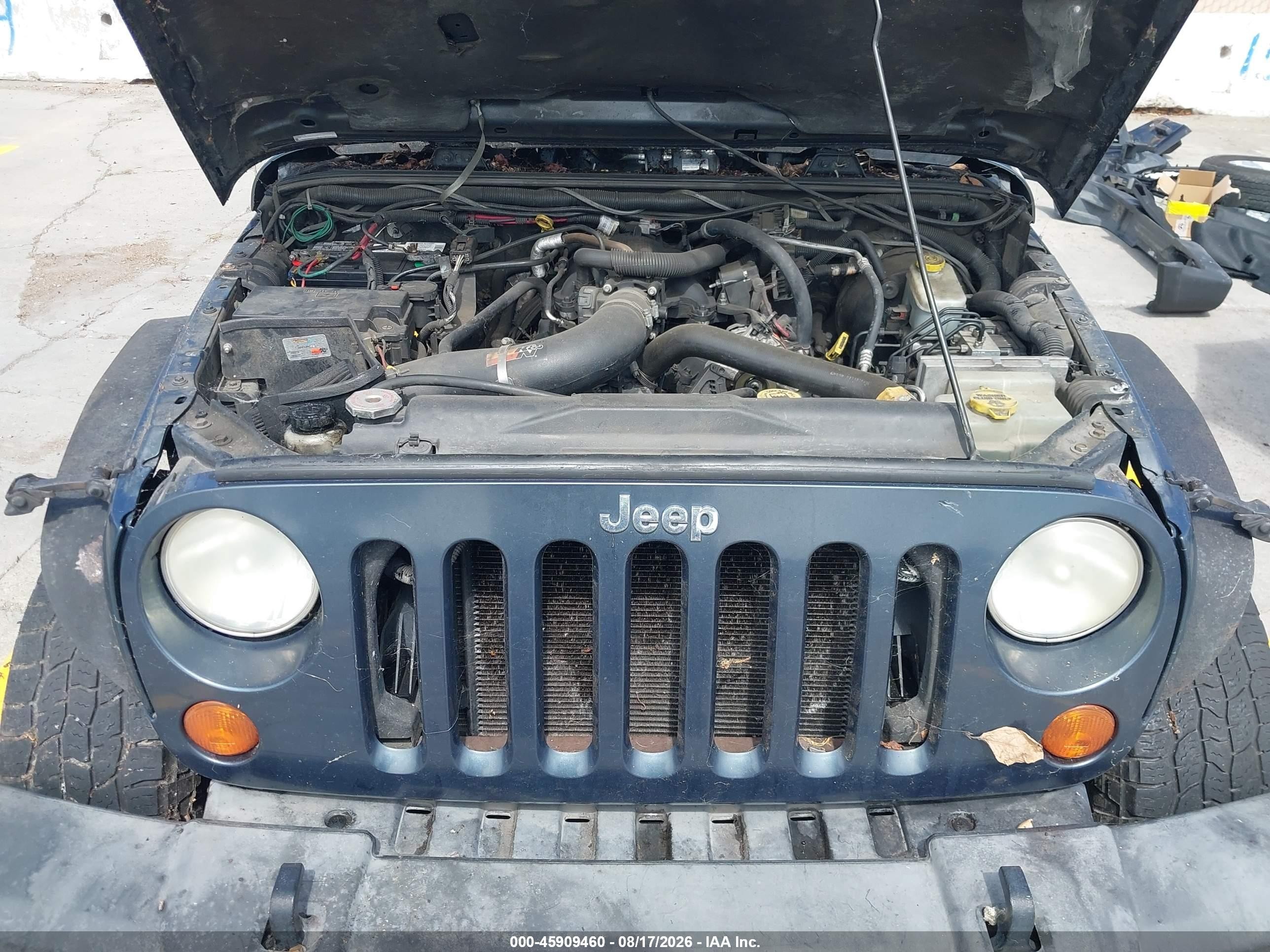 2007 Jeep Wrangler Unlimited Sahara Turquoise vin: 1J4GA59127L162266