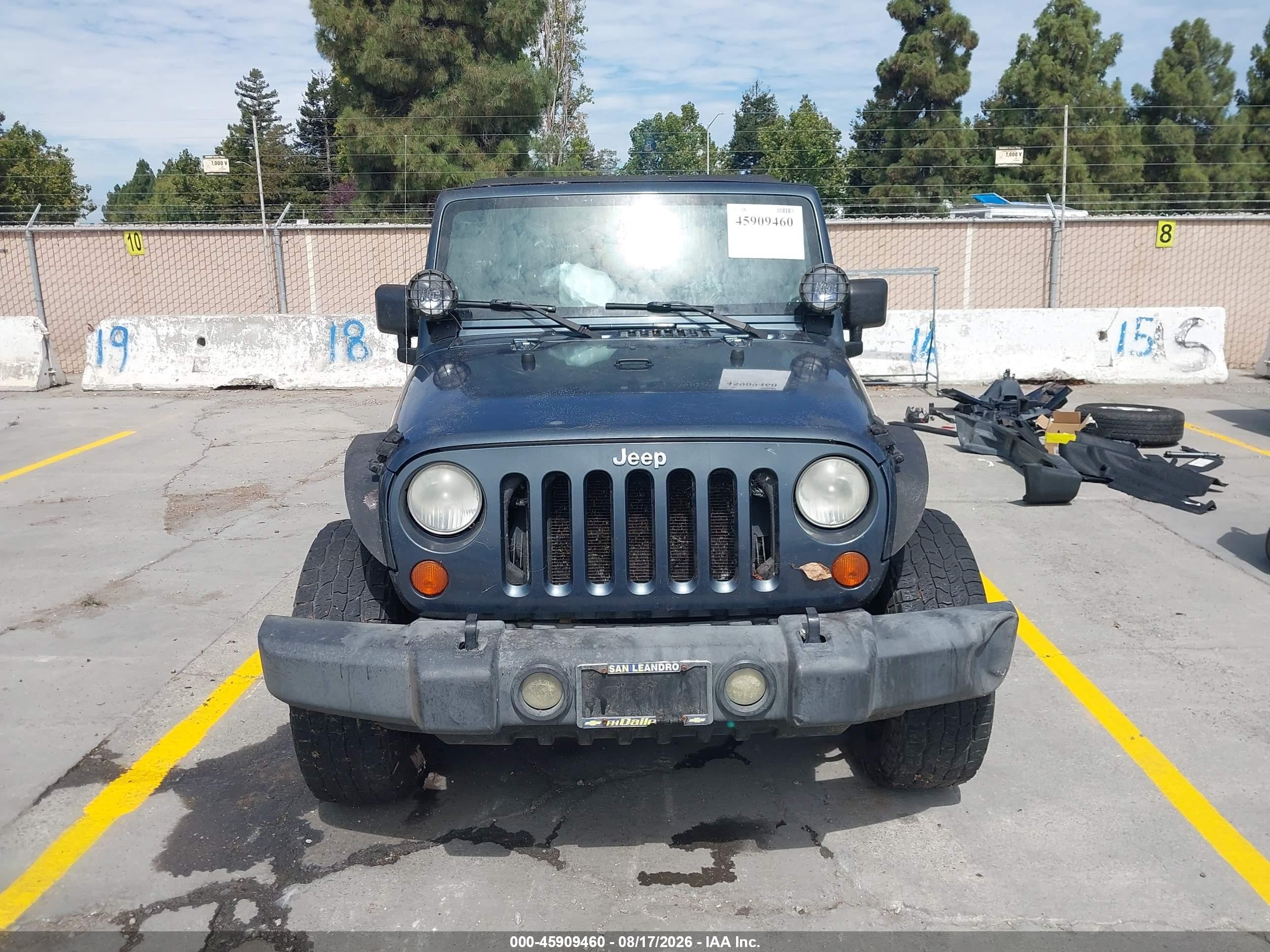 2007 Jeep Wrangler Unlimited Sahara Turquoise vin: 1J4GA59127L162266