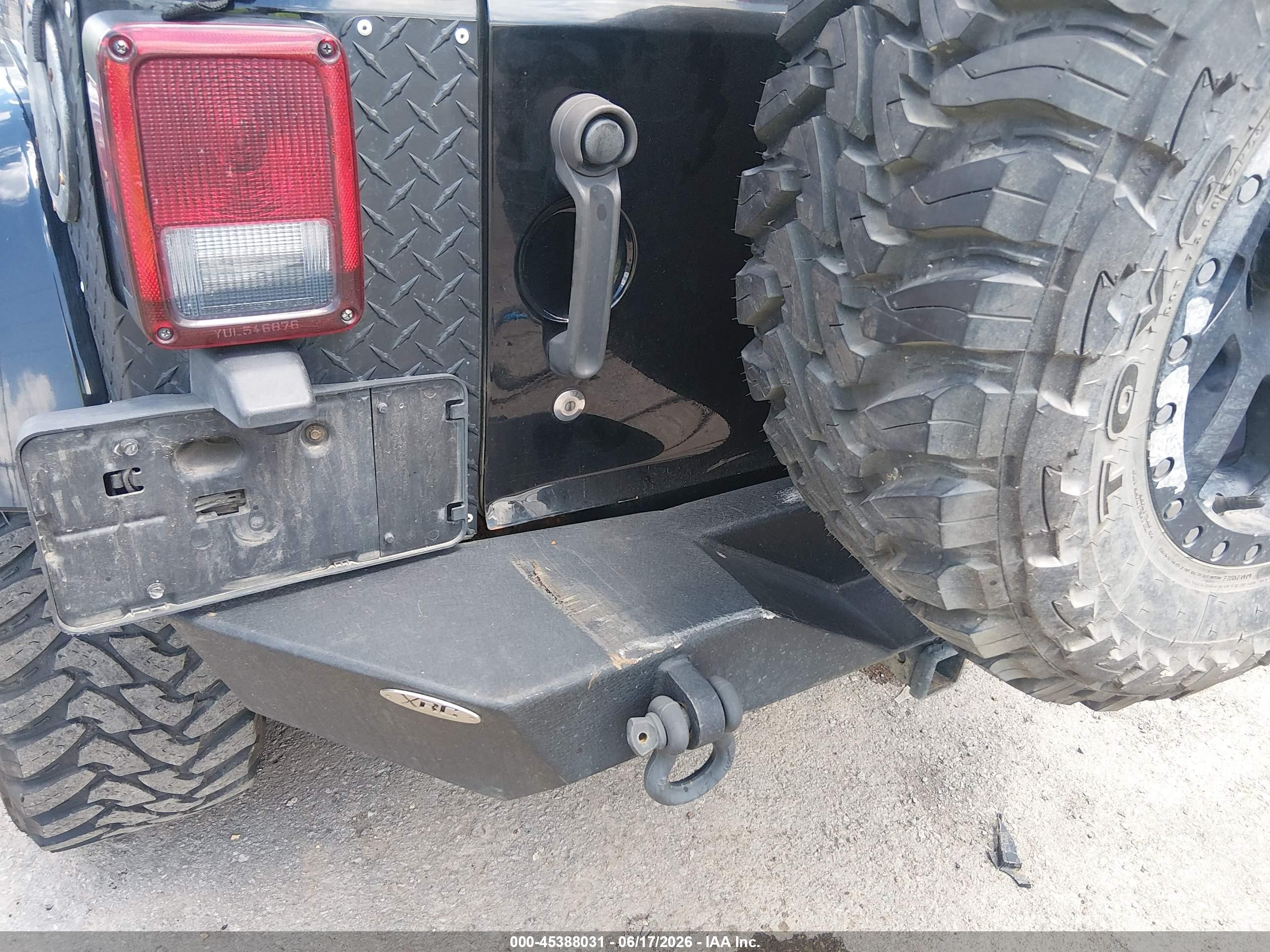 2009 Jeep Wrangler Unlimited Sahara Черный vin: 1J4GA59129L709085