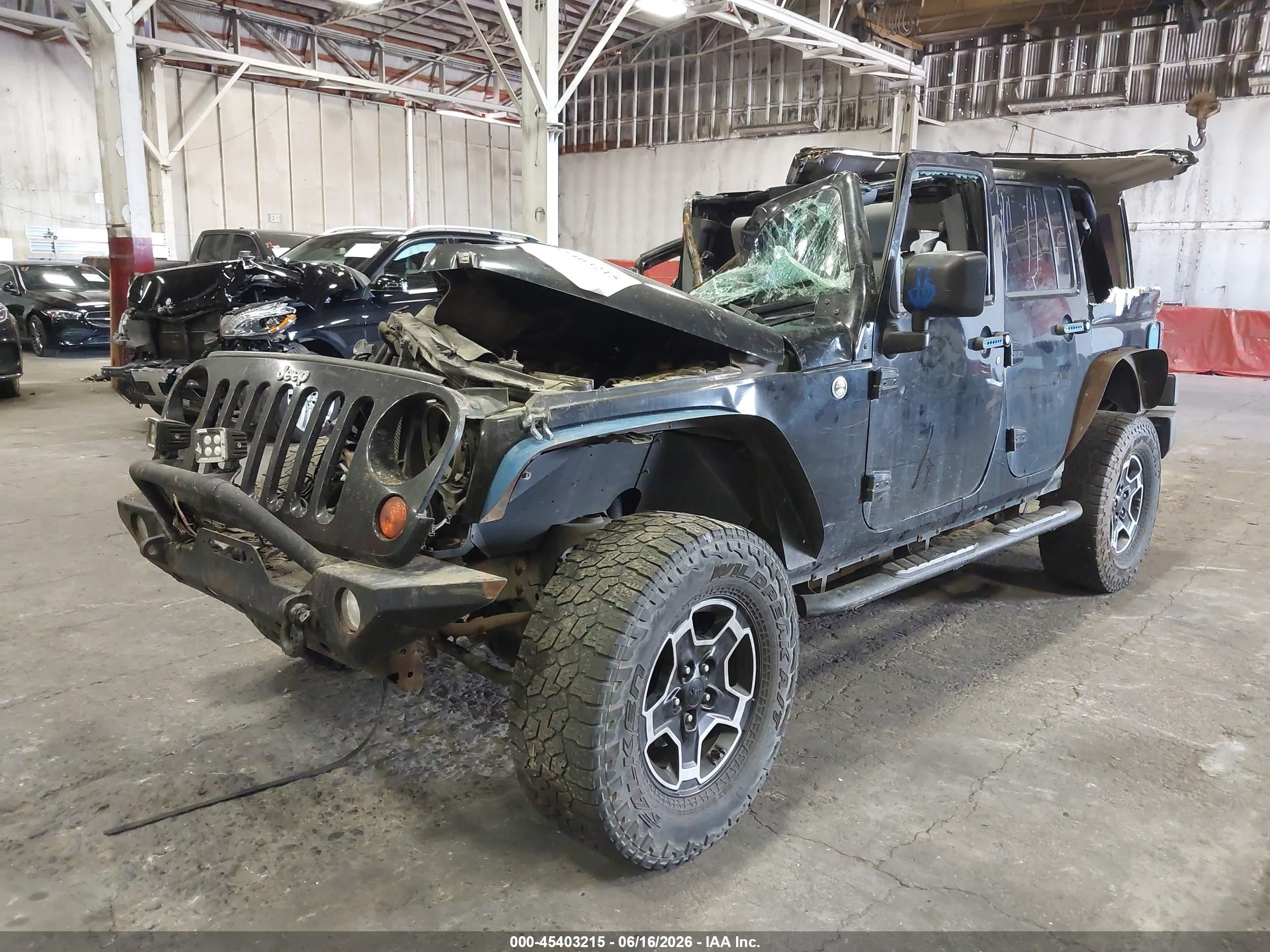2009 Jeep Wrangler Unlimited Sahara Black vin: 1J4GA59129L788855