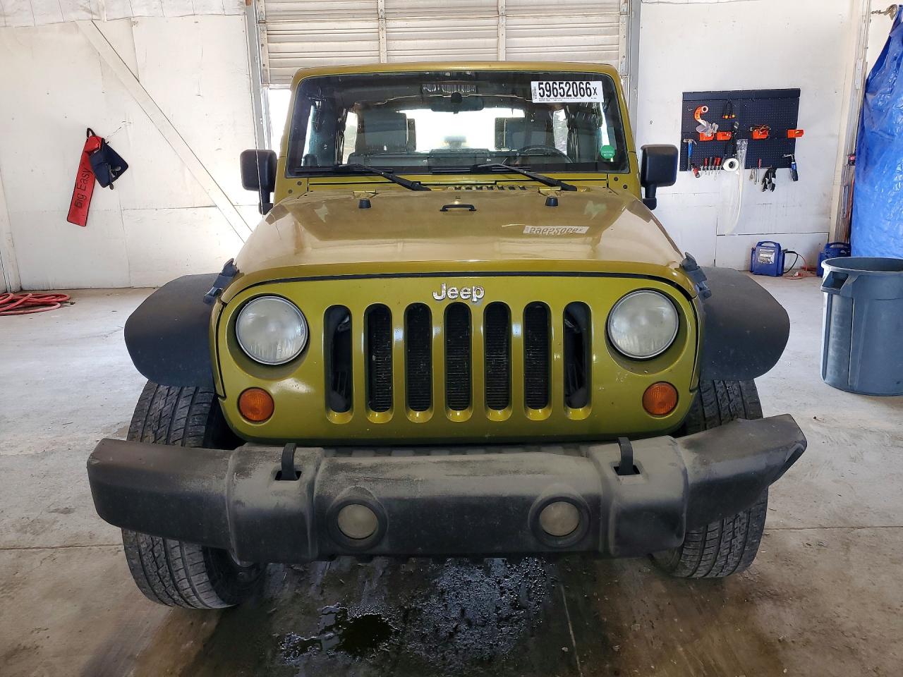 2007 Jeep Wrangler Sahara Зеленый vin: 1J4GA59137L118681