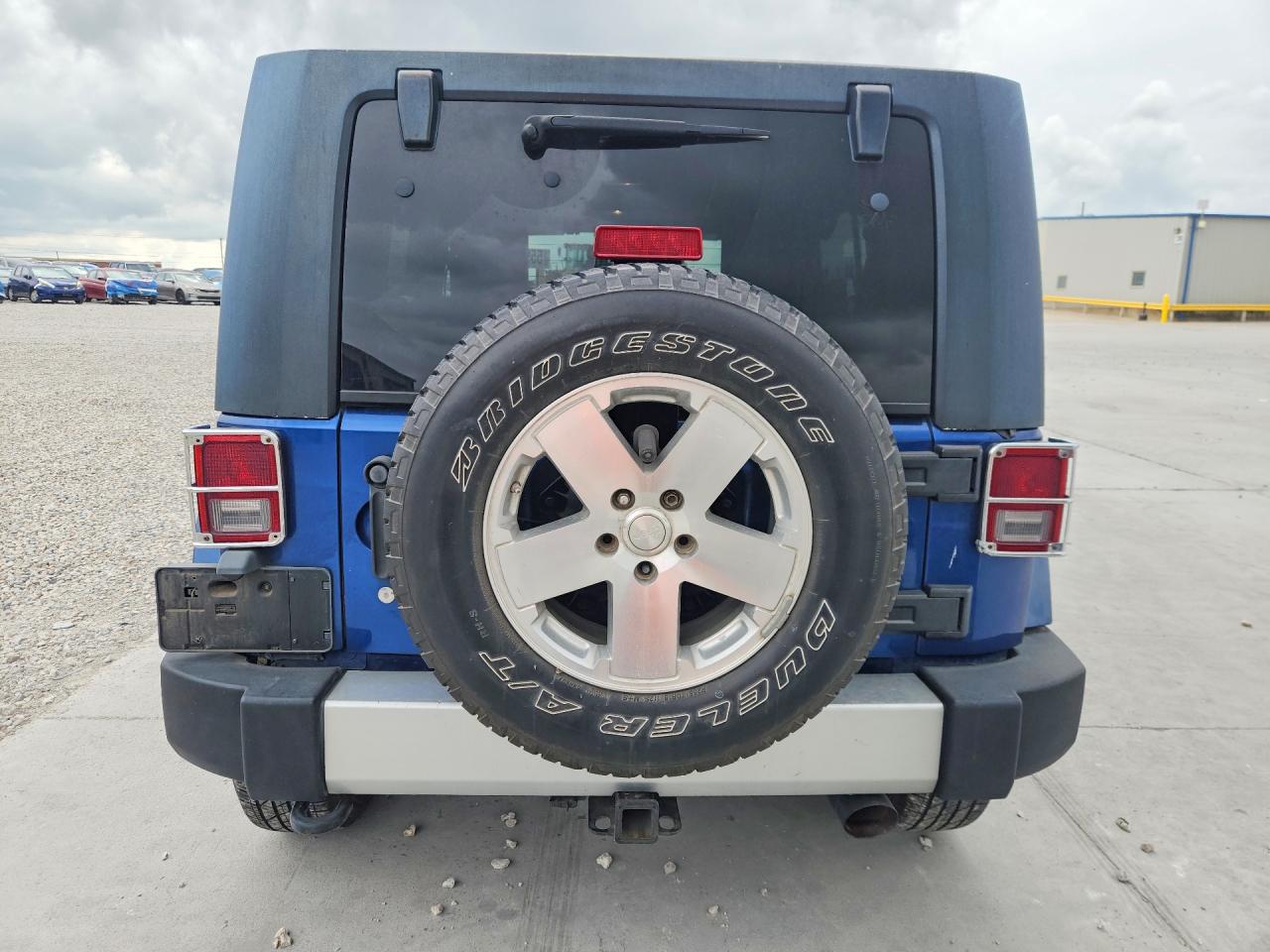 2009 Jeep Wrangler Unlimited Sahara Blue vin: 1J4GA59139L769702