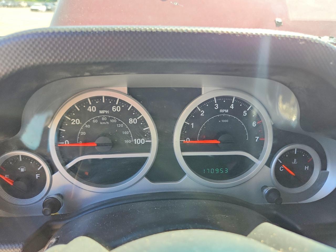 2007 Jeep Wrangler Sahara Темно-бордовый vin: 1J4GA59147L118267