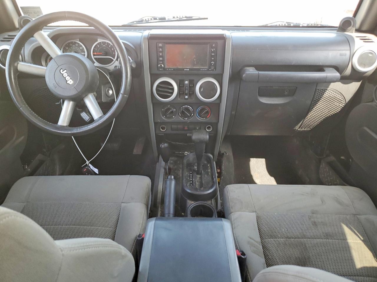 2009 Jeep Wrangler Unlimited Sahara Black vin: 1J4GA59149L760524