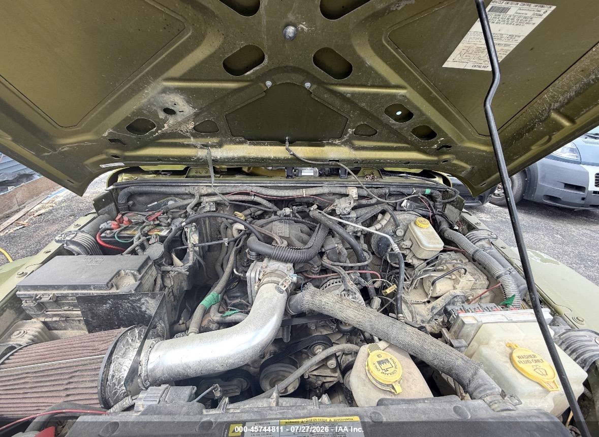 2007 Jeep Wrangler Unlimited Sahara Green vin: 1J4GA59157L155702