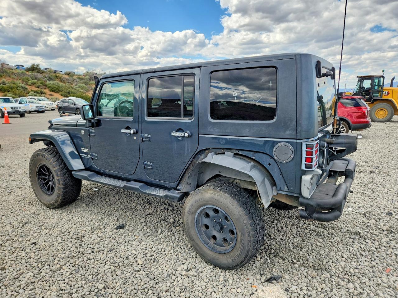 2007 Jeep Wrangler Sahara Charcoal vin: 1J4GA59167L123079
