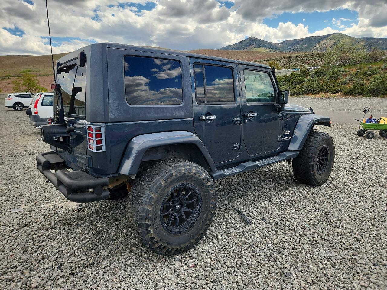 2007 Jeep Wrangler Sahara Charcoal vin: 1J4GA59167L123079