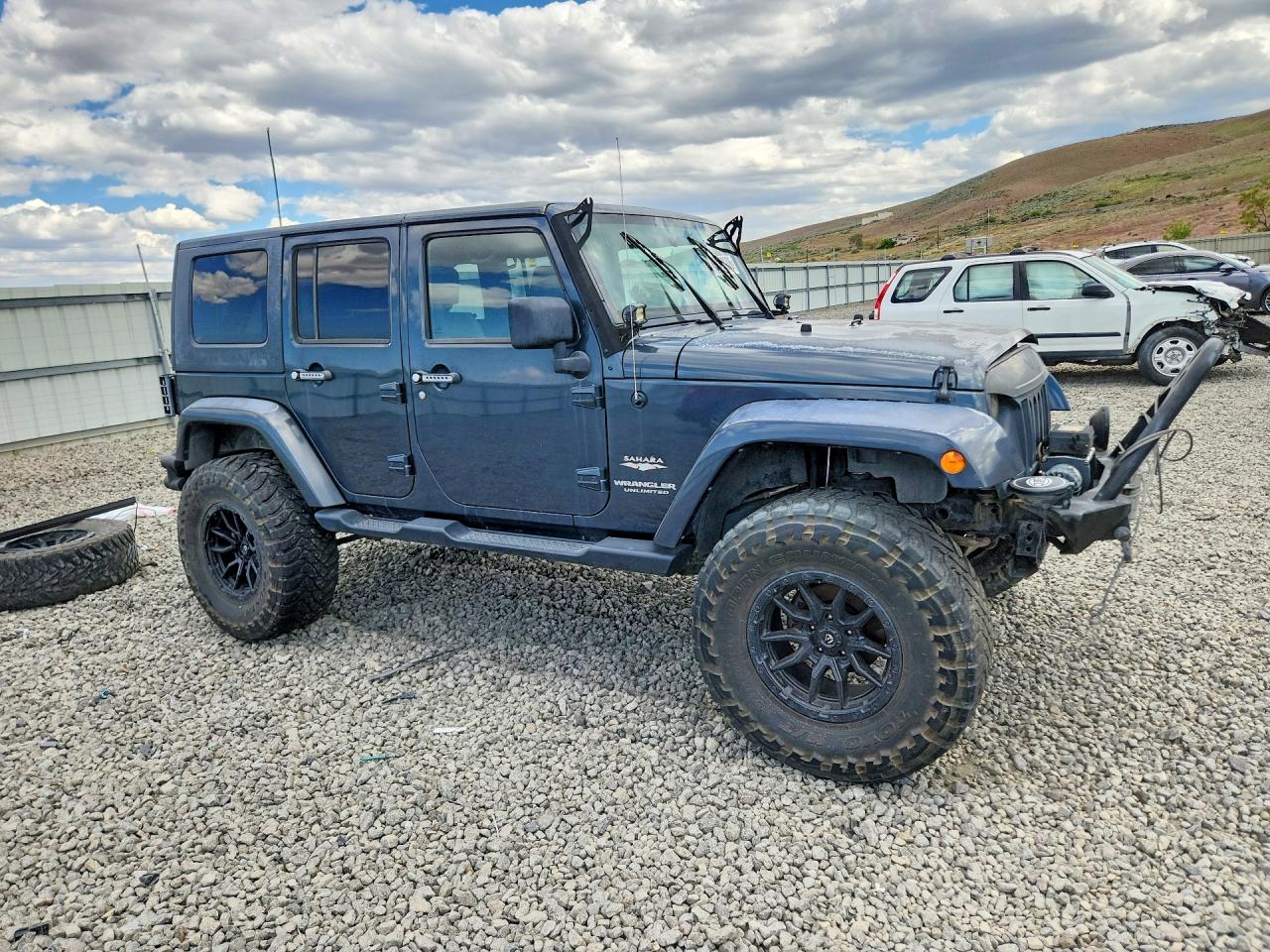 2007 Jeep Wrangler Sahara Charcoal vin: 1J4GA59167L123079
