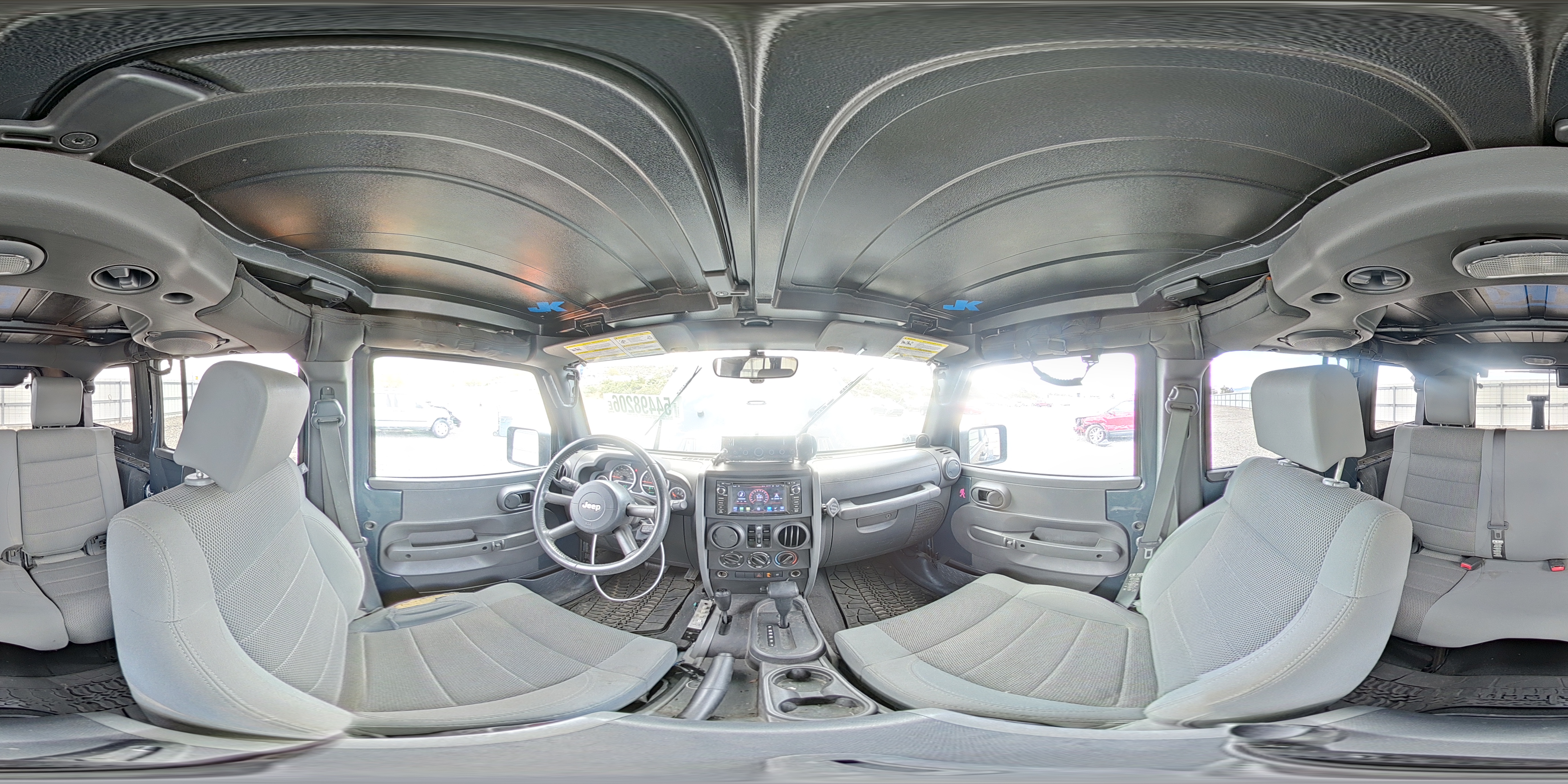 2007 Jeep Wrangler Sahara Charcoal vin: 1J4GA59167L123079