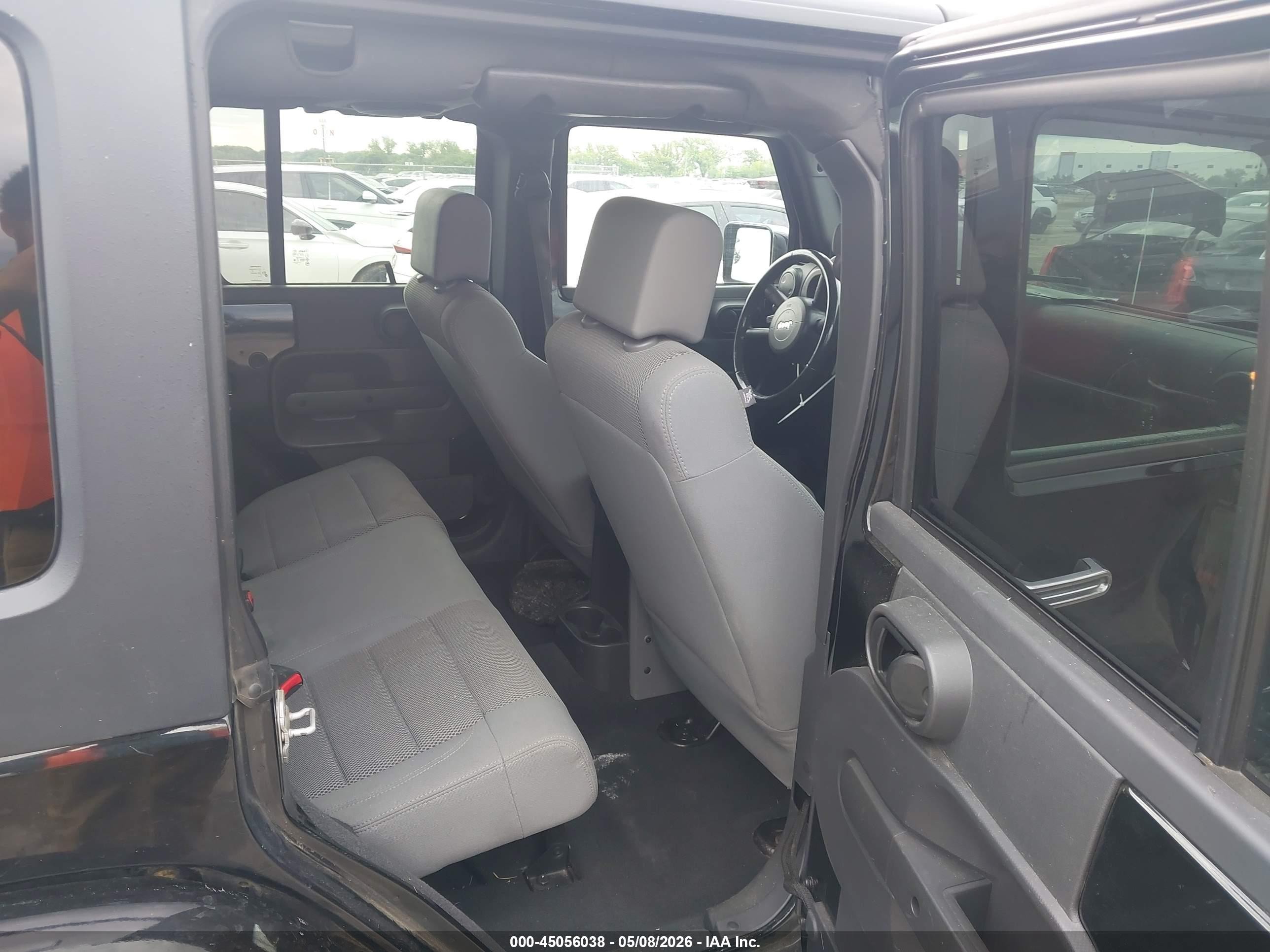 2007 Jeep Wrangler Unlimited Sahara Черный vin: 1J4GA59167L178311