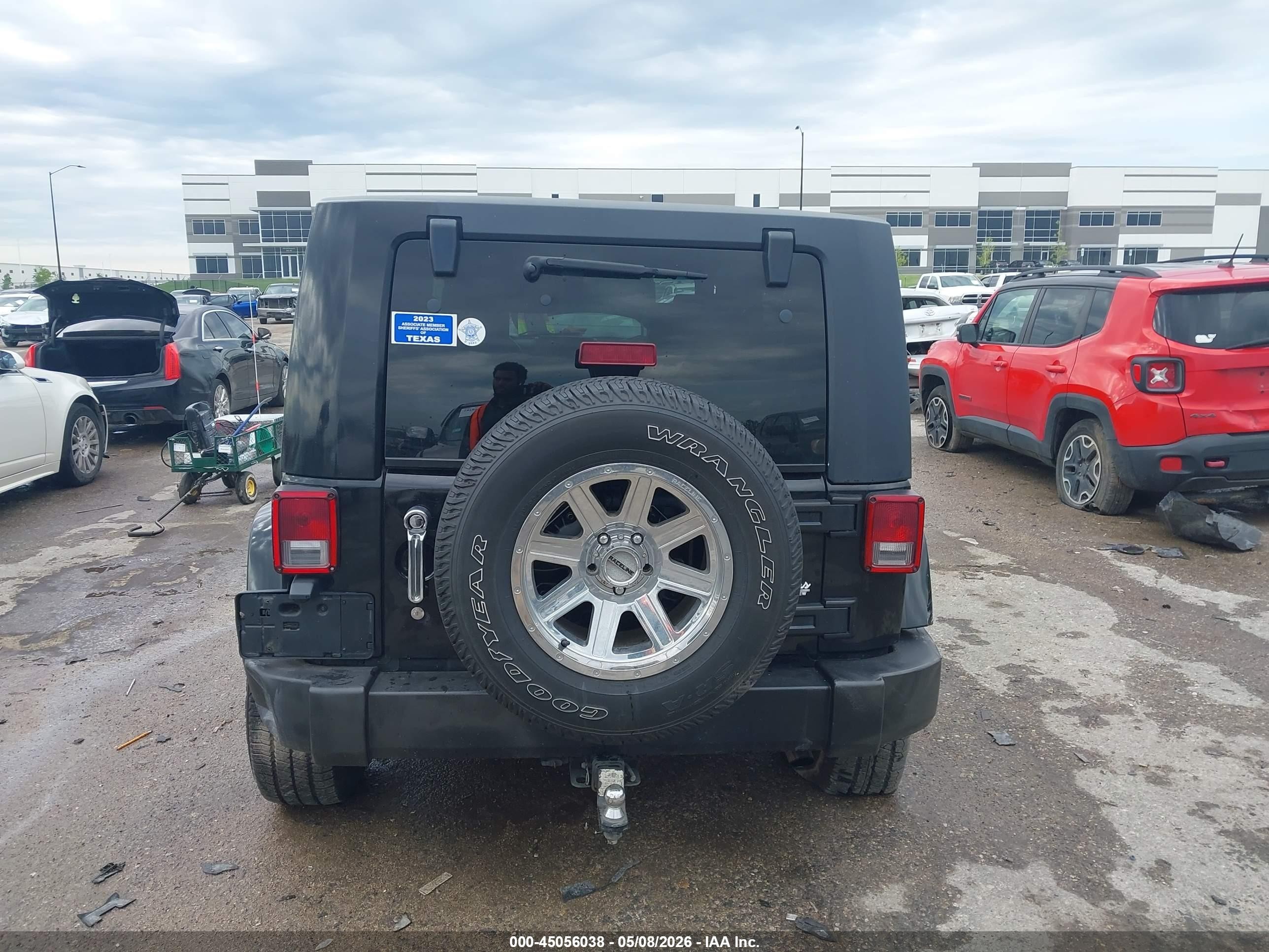 2007 Jeep Wrangler Unlimited Sahara Черный vin: 1J4GA59167L178311