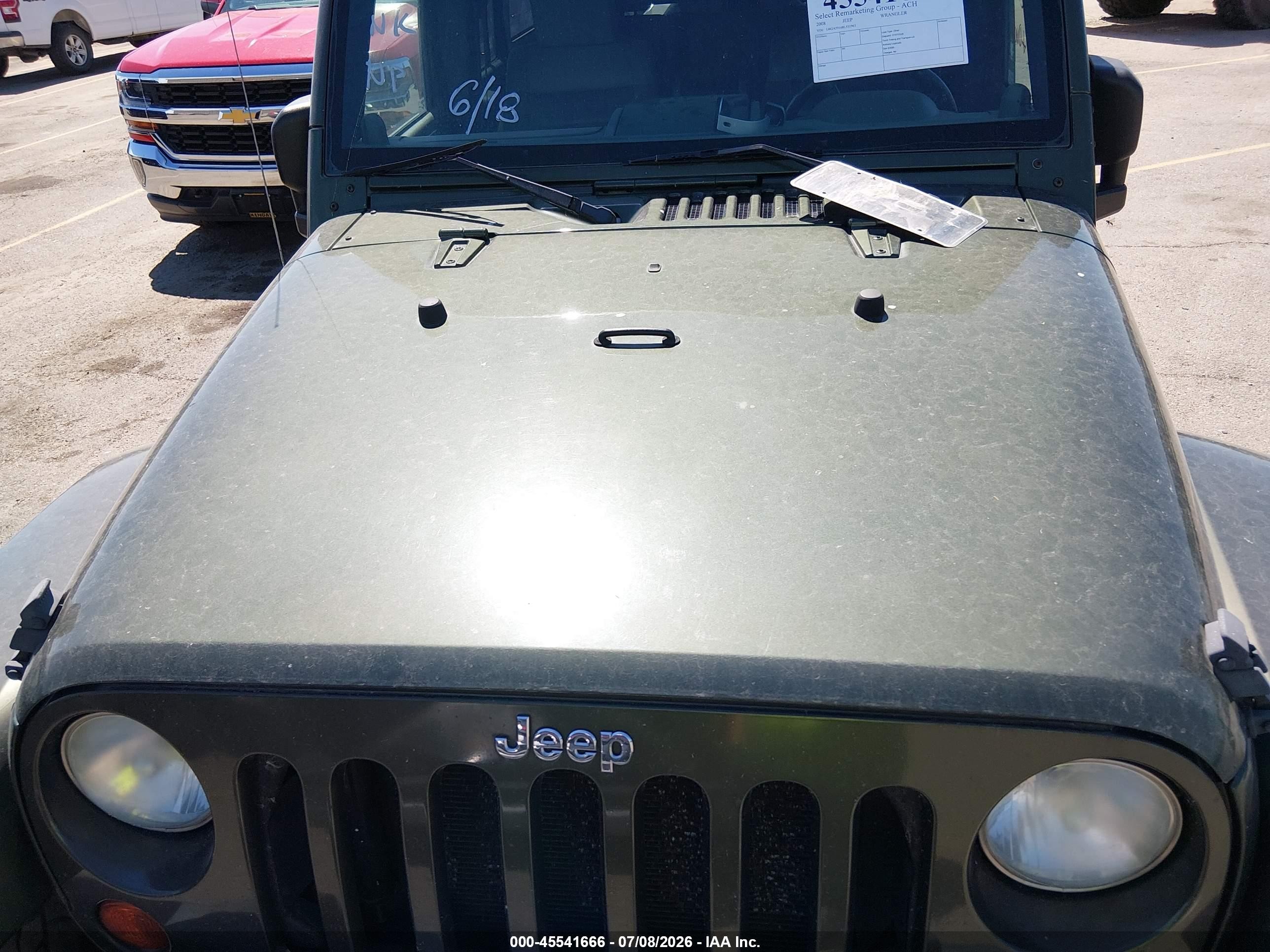 2008 Jeep Wrangler Unlimited Sahara Black vin: 1J4GA59168L551963