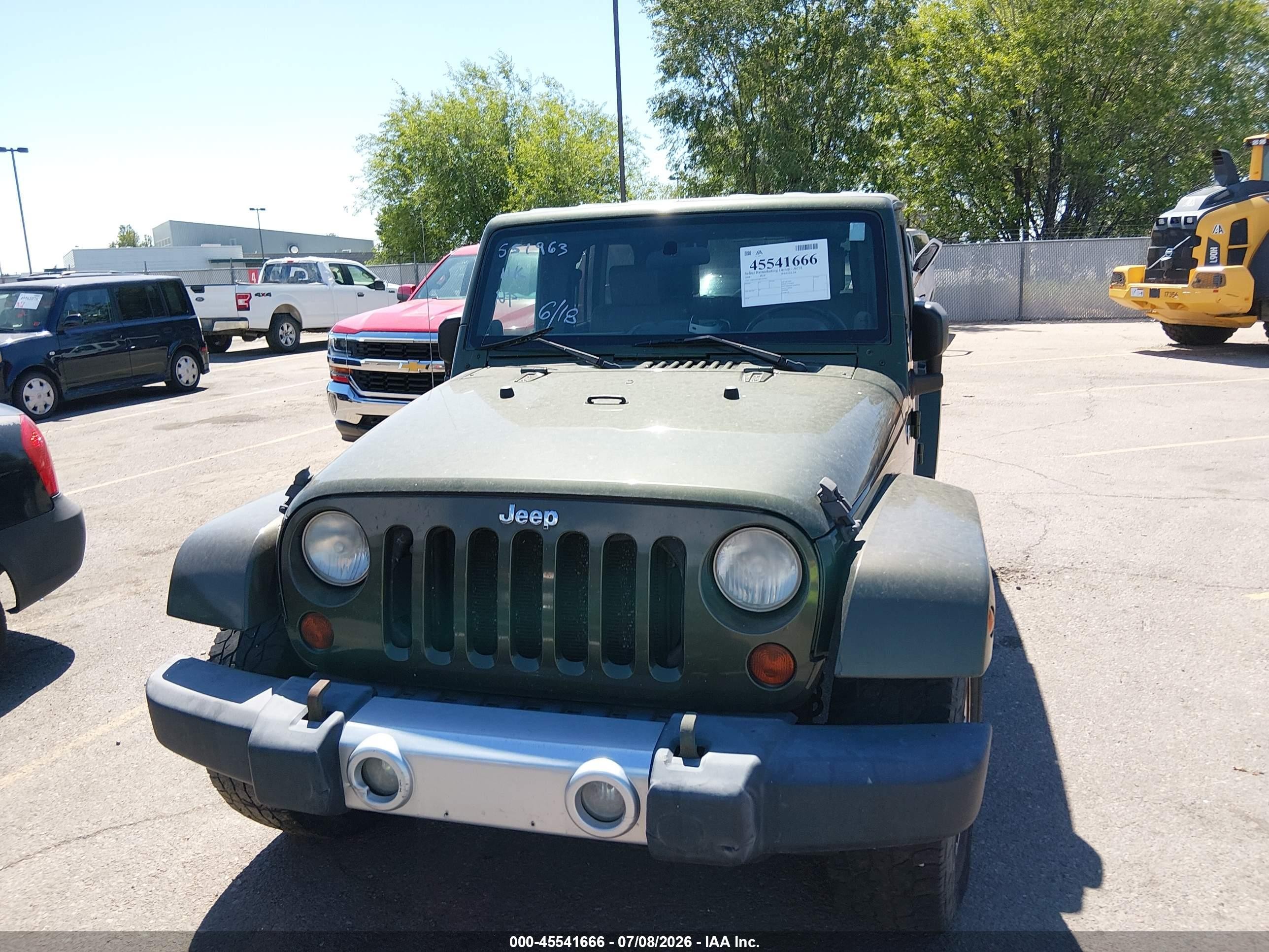 2008 Jeep Wrangler Unlimited Sahara Black vin: 1J4GA59168L551963