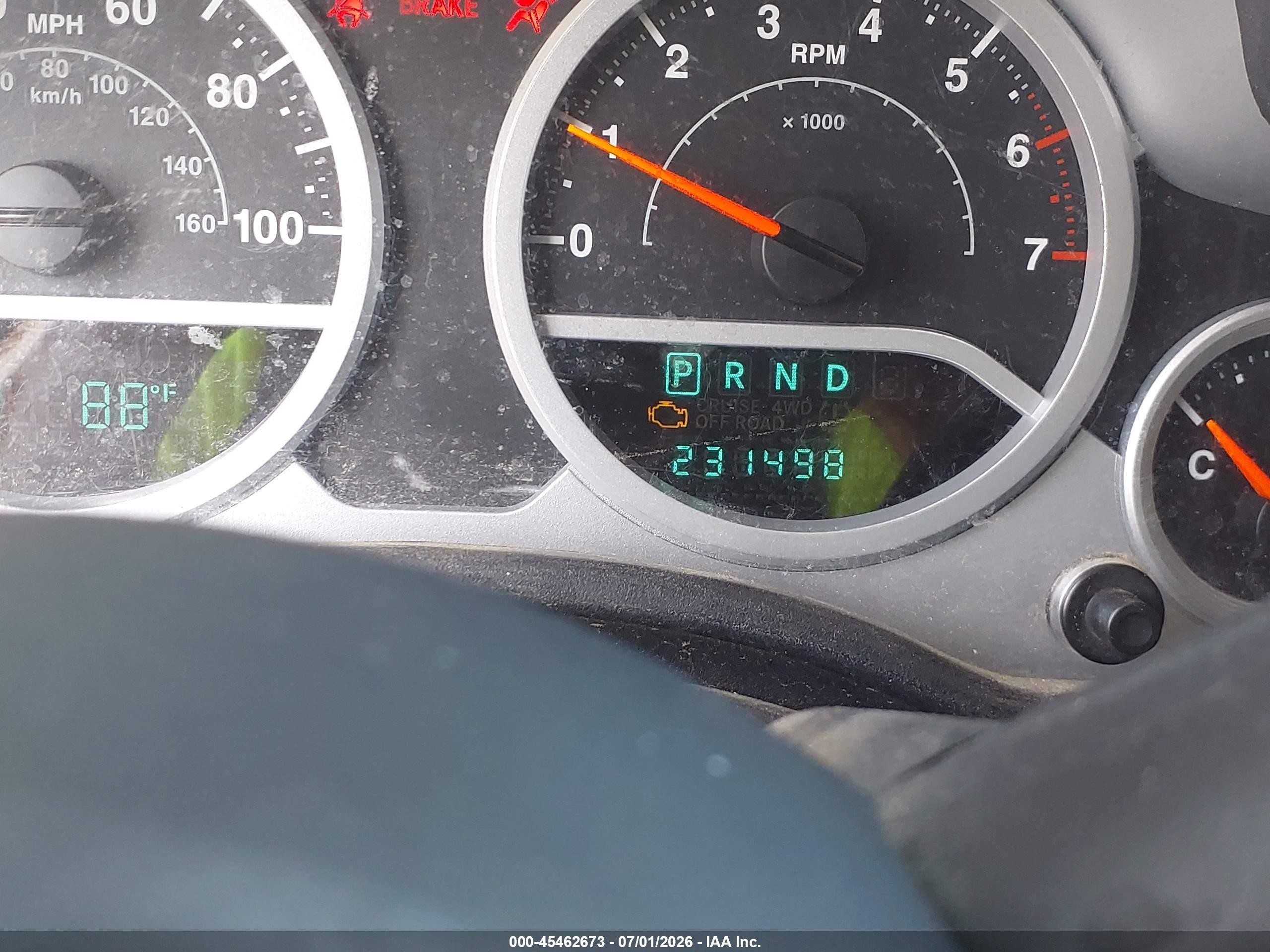 2007 Jeep Wrangler Unlimited Sahara Серебряный vin: 1J4GA59177L149951