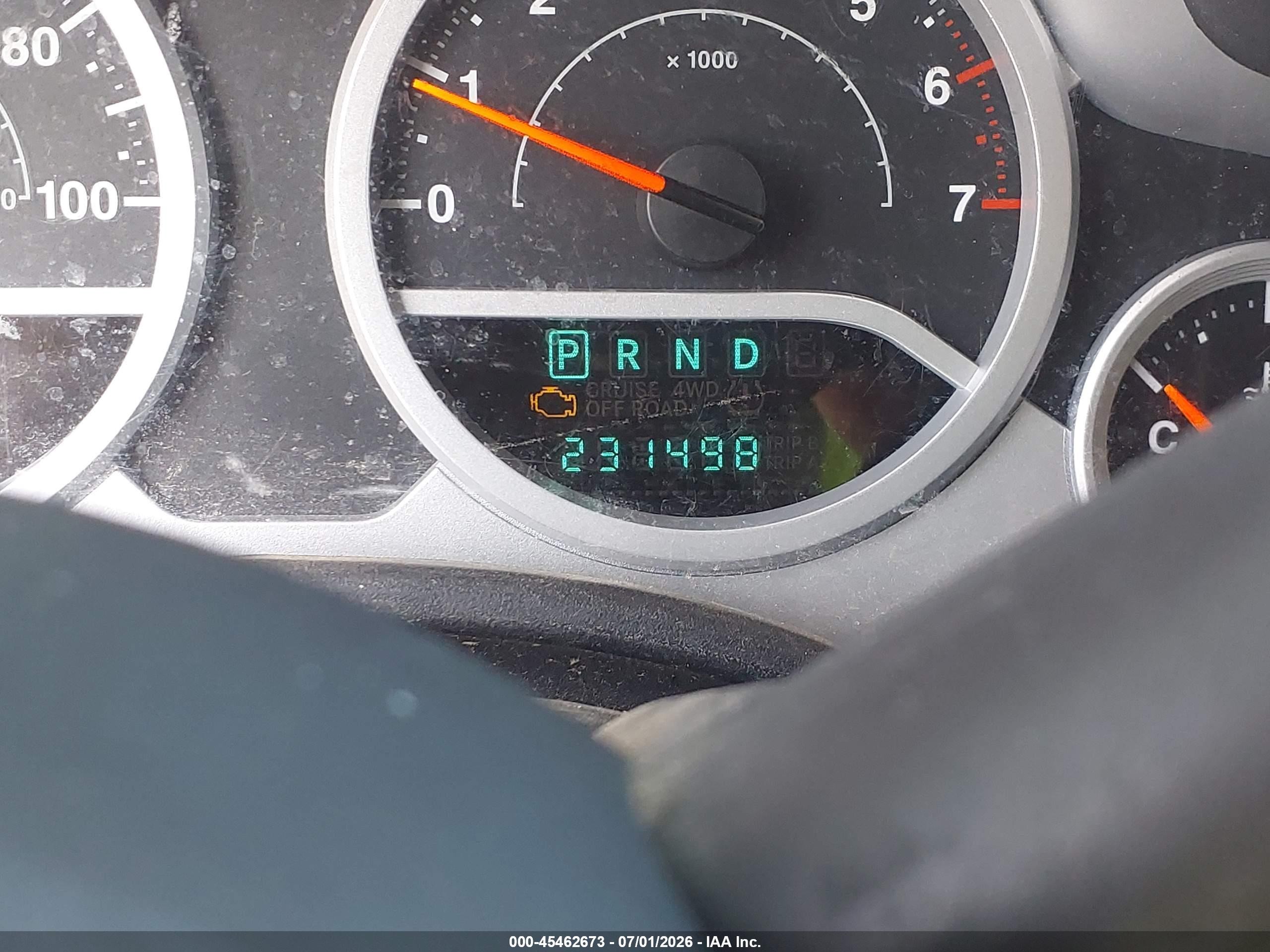 2007 Jeep Wrangler Unlimited Sahara Серебряный vin: 1J4GA59177L149951