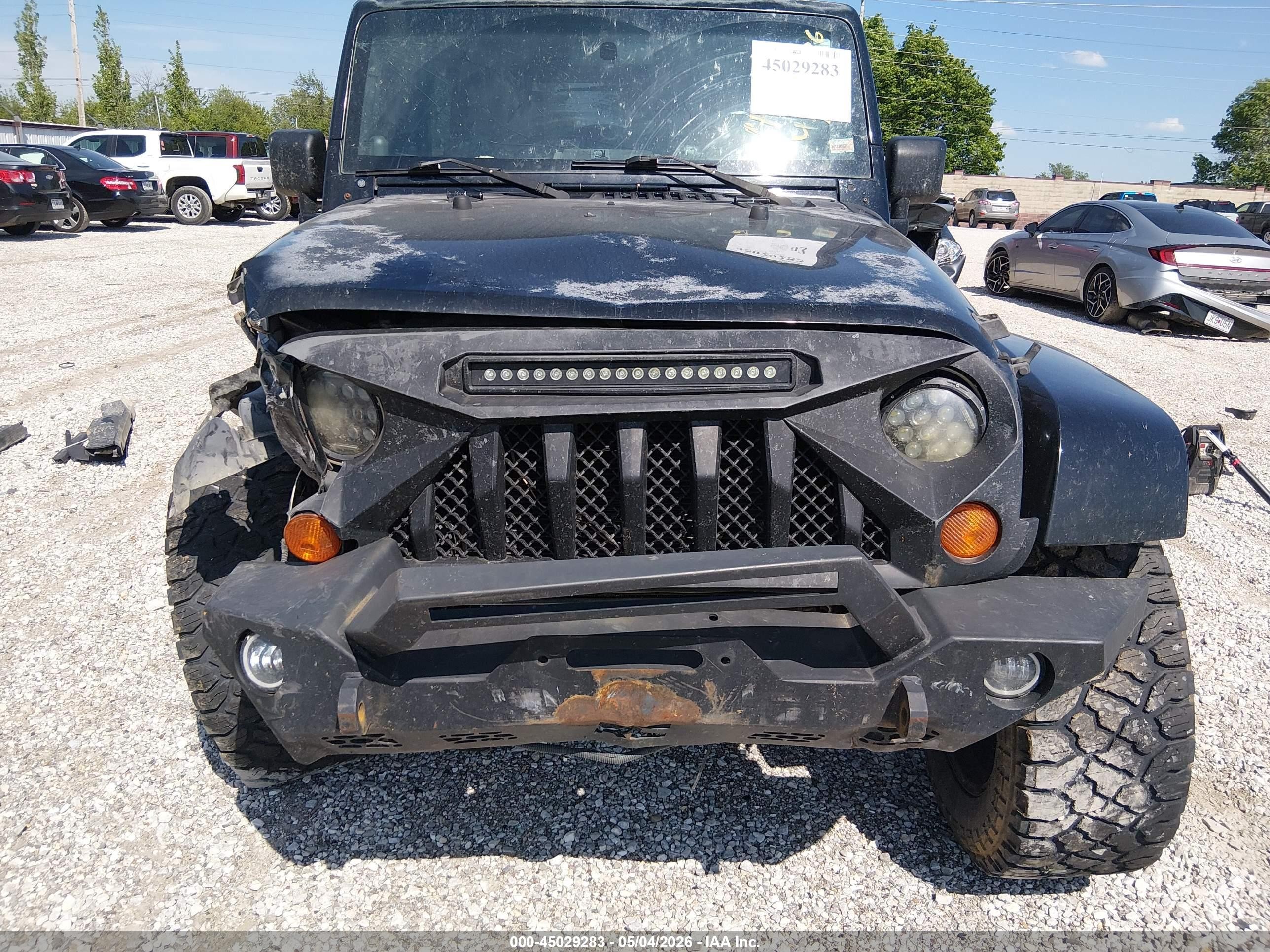 2008 Jeep Wrangler Unlimited Sahara Black vin: 1J4GA59178L505347
