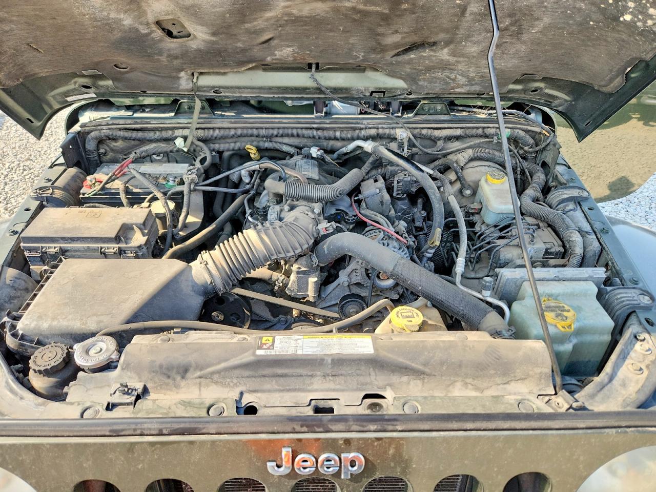 2008 Jeep Wrangler Unlimited Sahara Зеленый vin: 1J4GA59178L615878