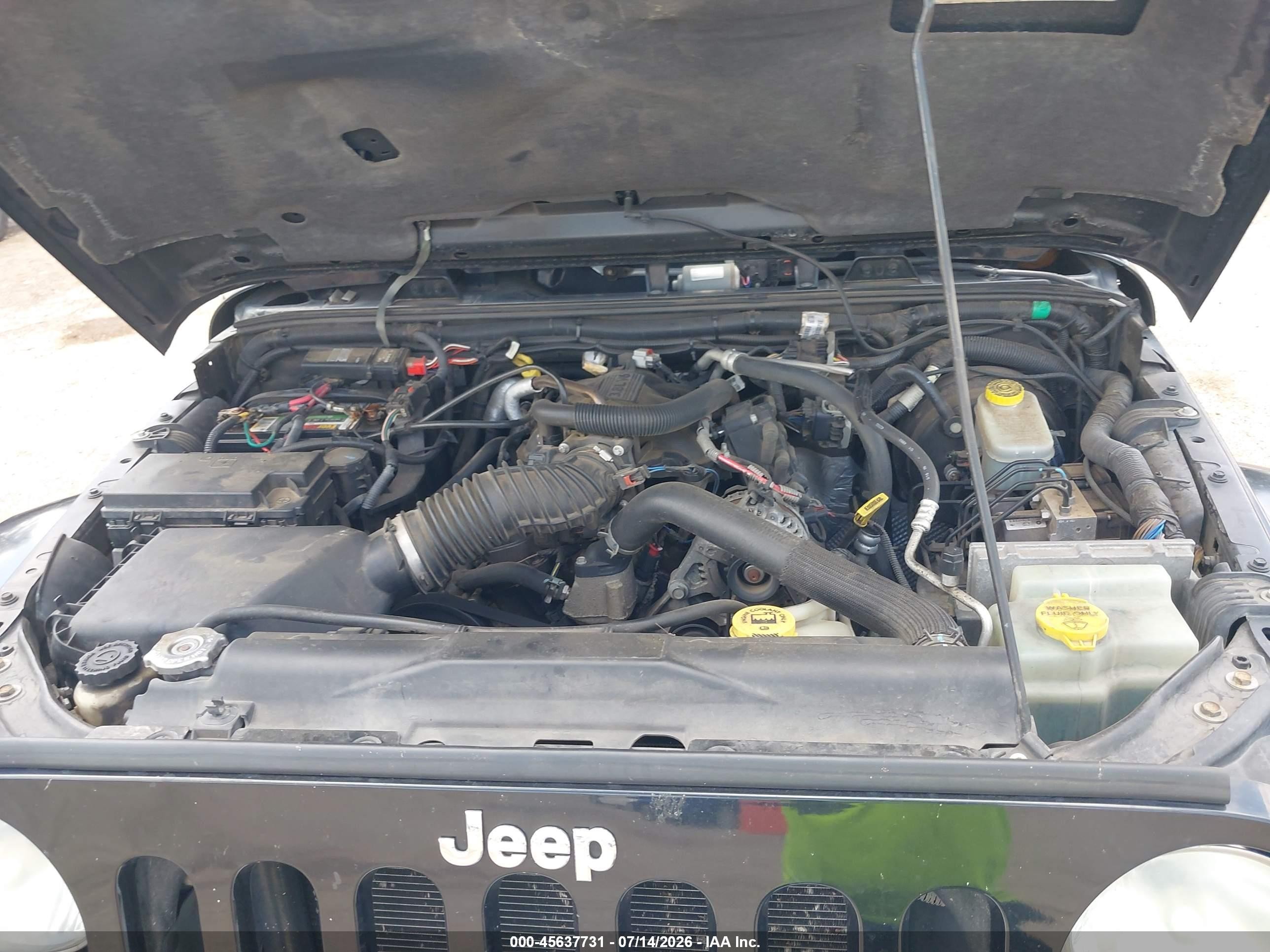 2009 Jeep Wrangler Unlimited Sahara Черный vin: 1J4GA59199L703817