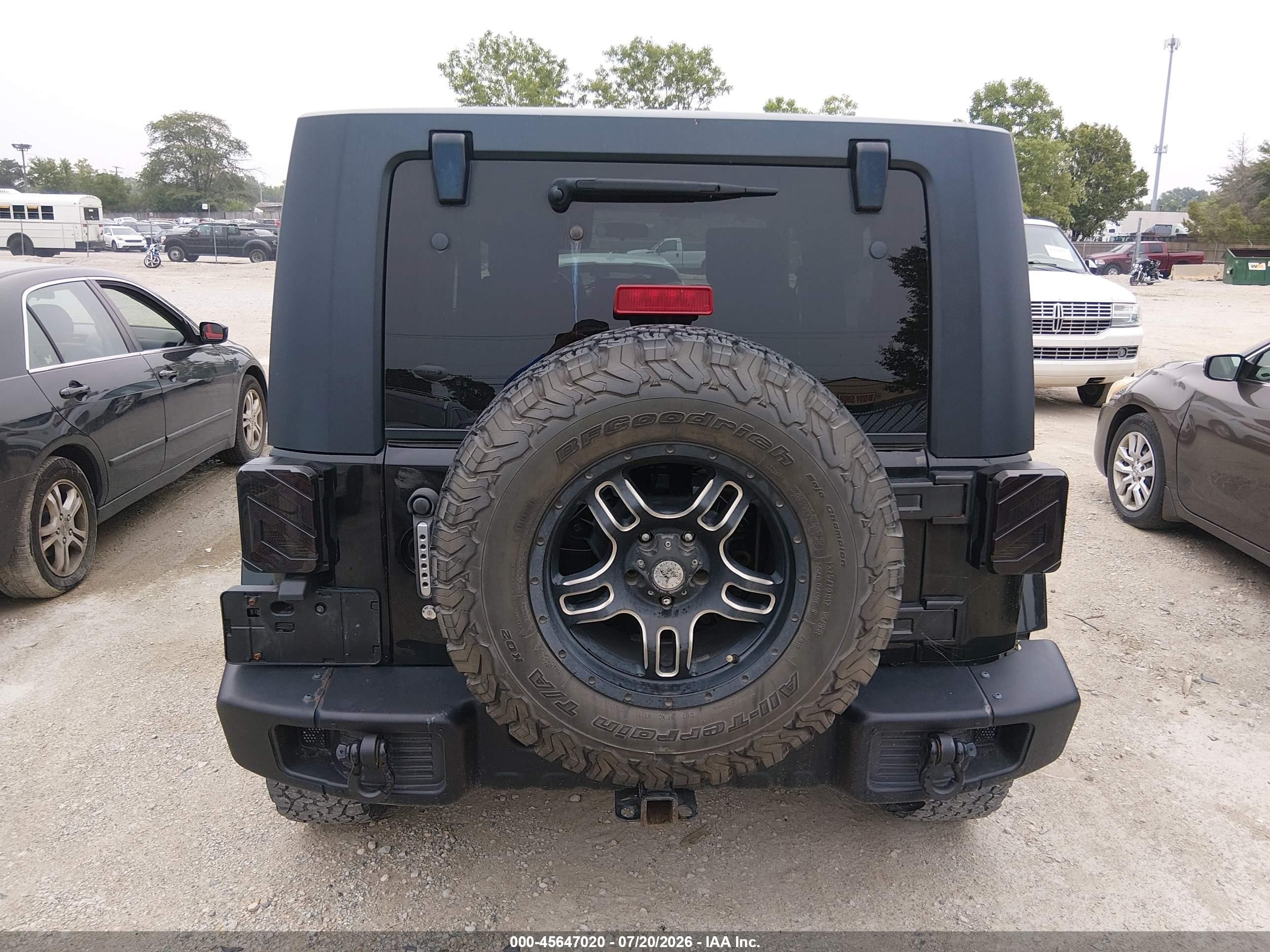 2009 Jeep Wrangler Unlimited Sahara Black vin: 1J4GA59199L749258