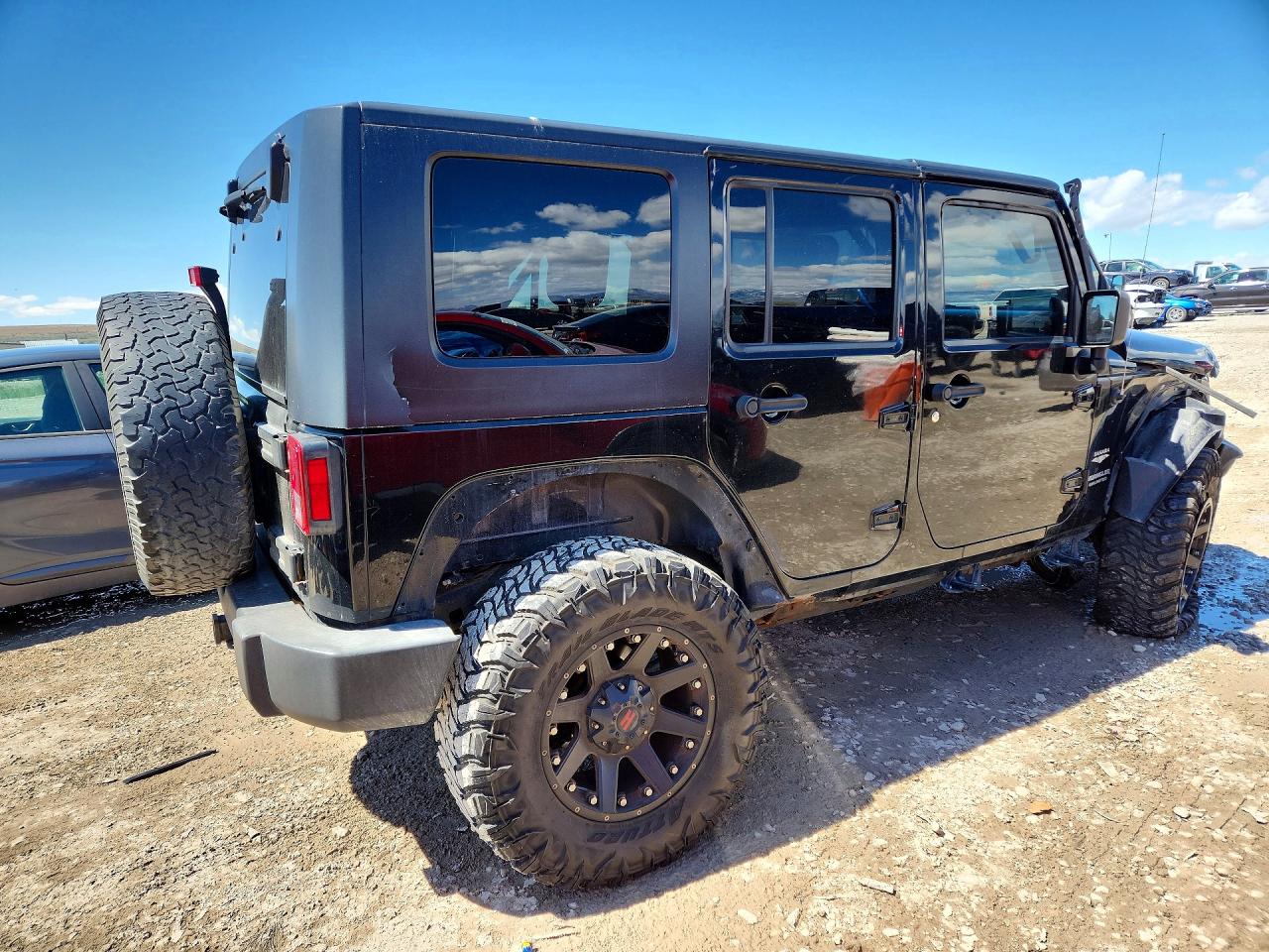 2007 Jeep Wrangler Sahara Черный vin: 1J4GA591X7L211097